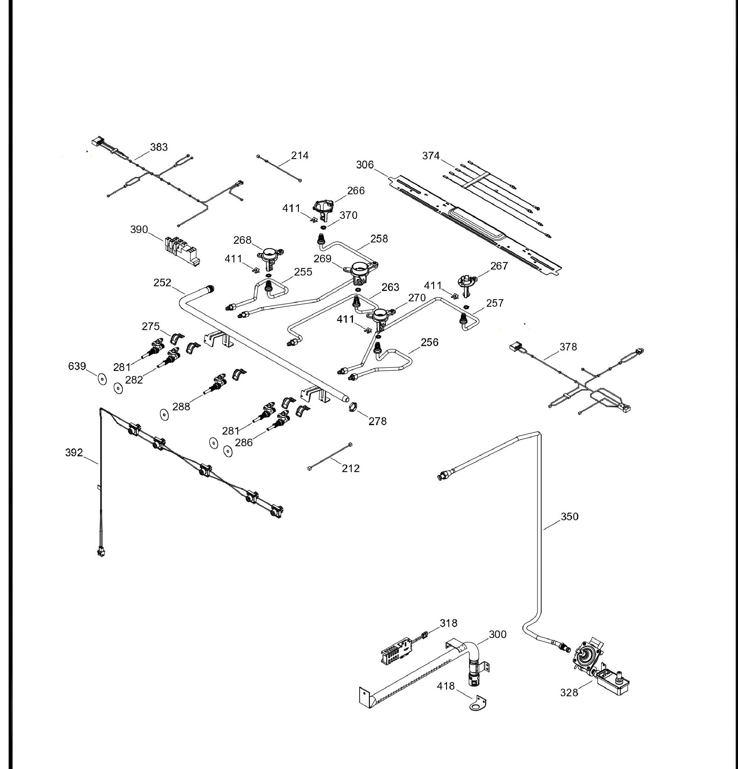 IO7666DBFPX0B Exploded View 2 appliance exploded-view parts diagram
