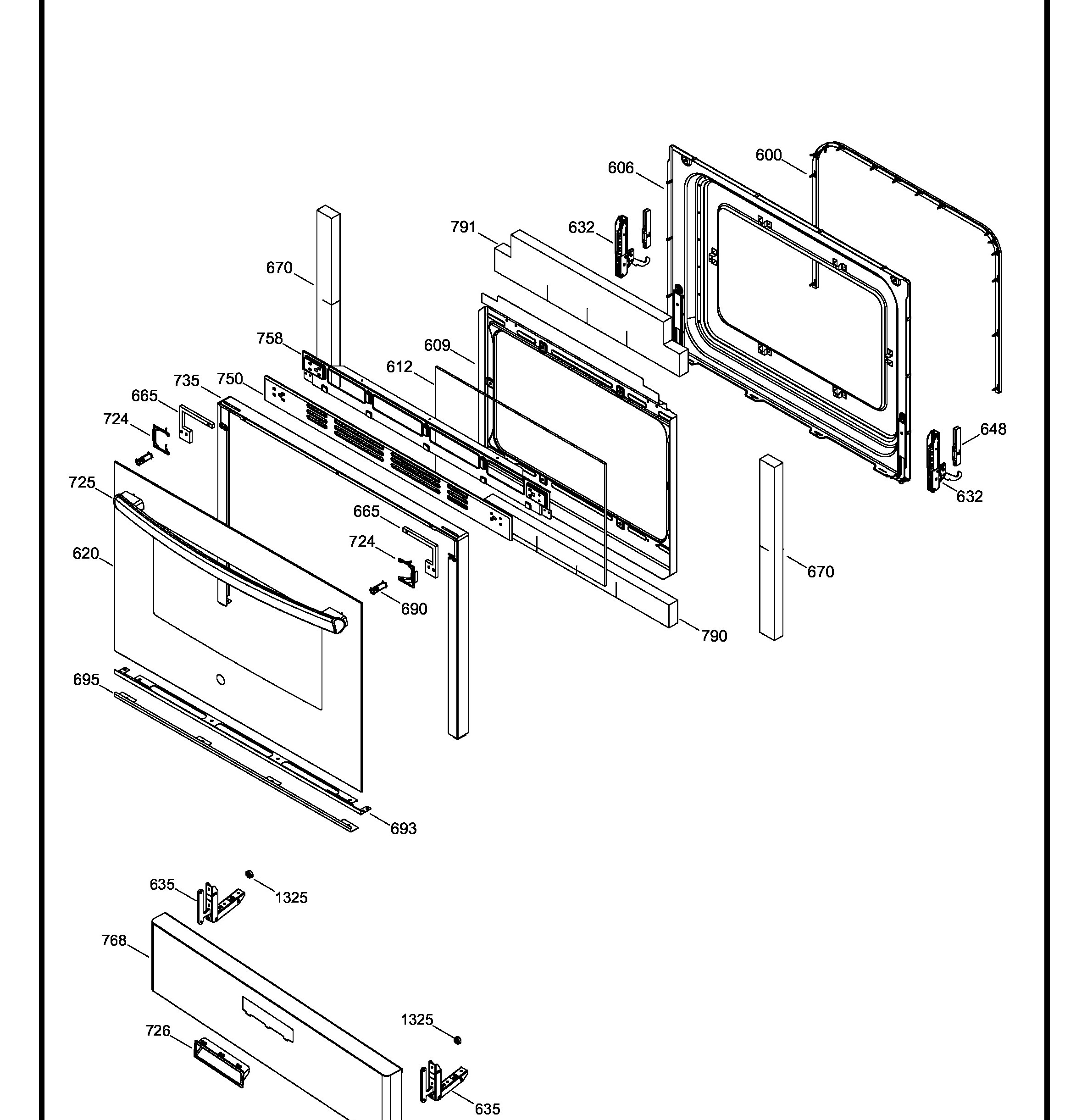 JGBS60DEK4CC Exploded View 4 appliance exploded-view parts diagram