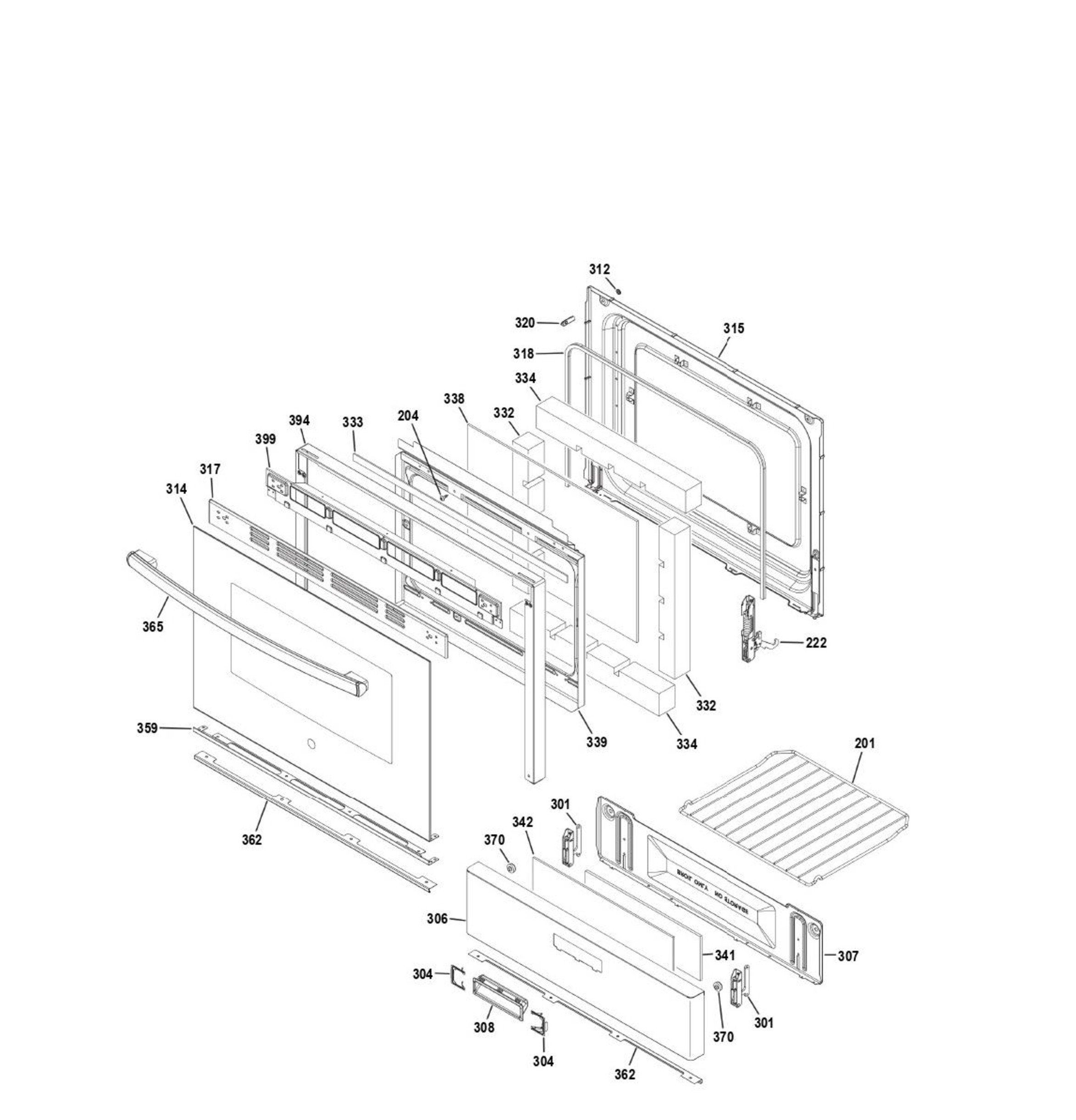 JGBS60DEK4WW Exploded View 4 appliance exploded-view parts diagram