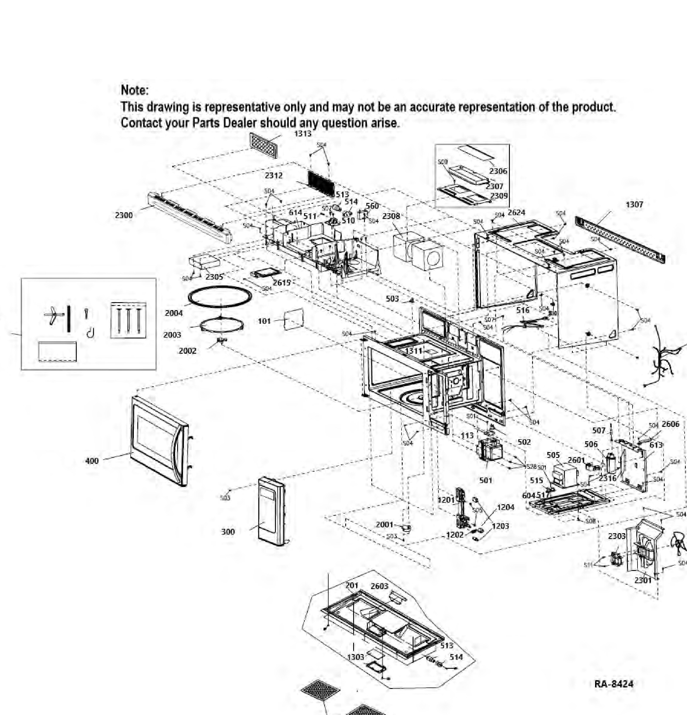 JVM1635SFC02 Exploded View 2 appliance exploded-view parts diagram