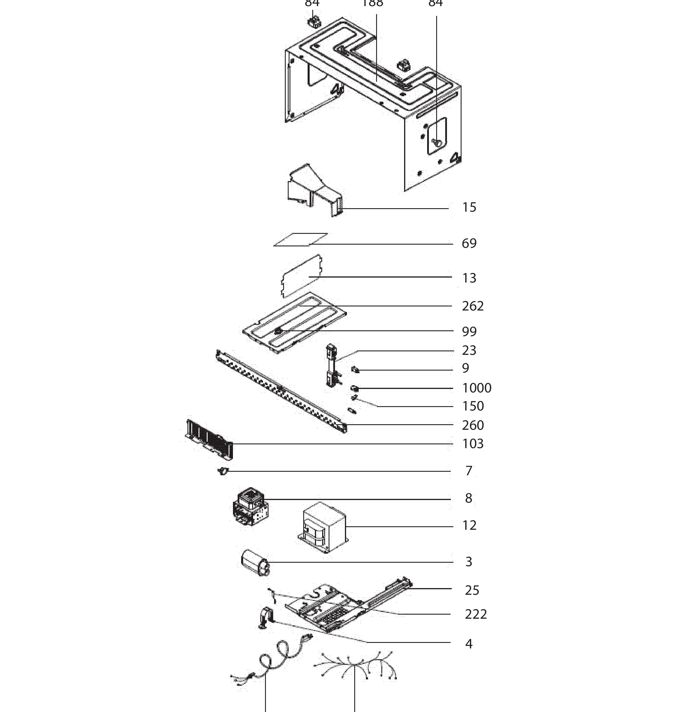 JVM2162SM1SS Exploded View 3 appliance exploded-view parts diagram
