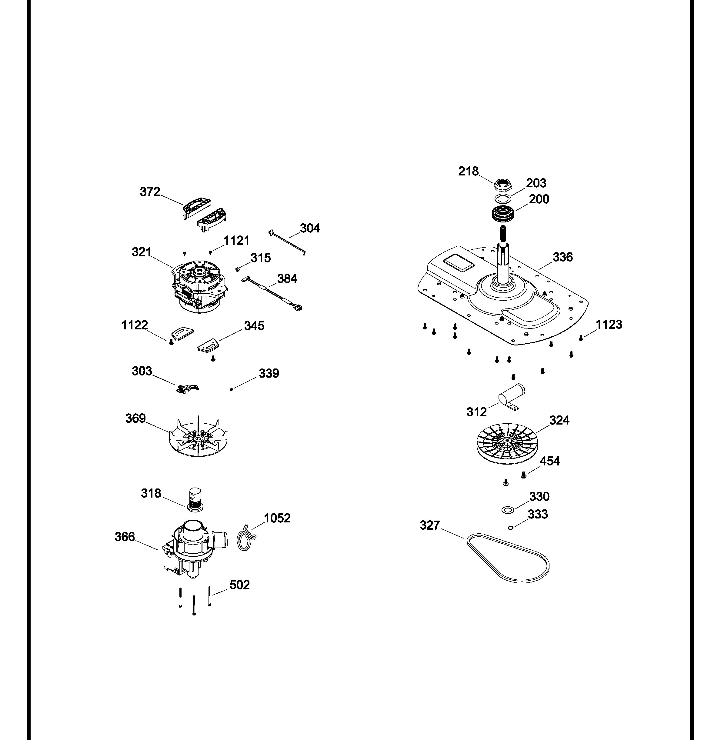 LAE15400XBB00 Exploded View 3 appliance exploded-view parts diagram