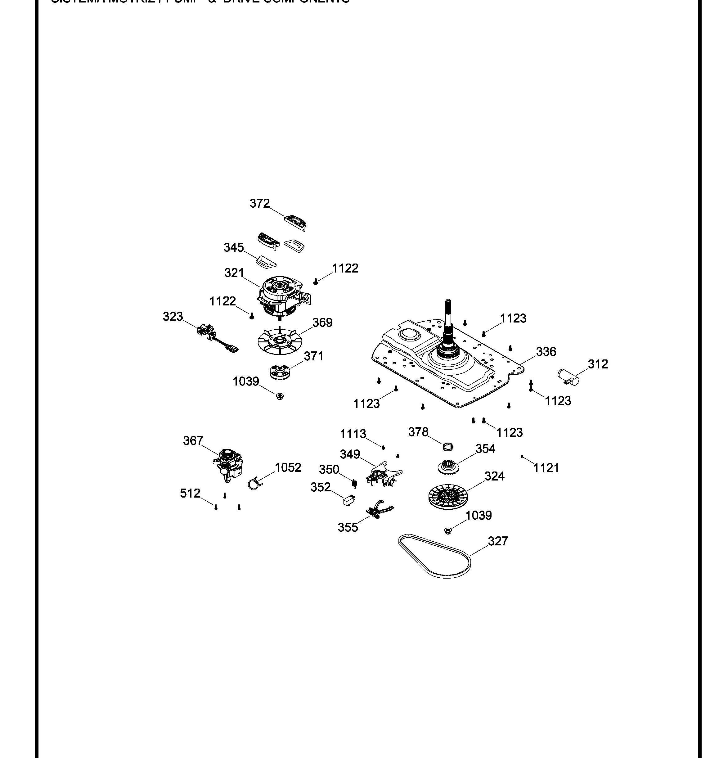 LEA46102VBAB01 Exploded View 3 appliance exploded-view parts diagram