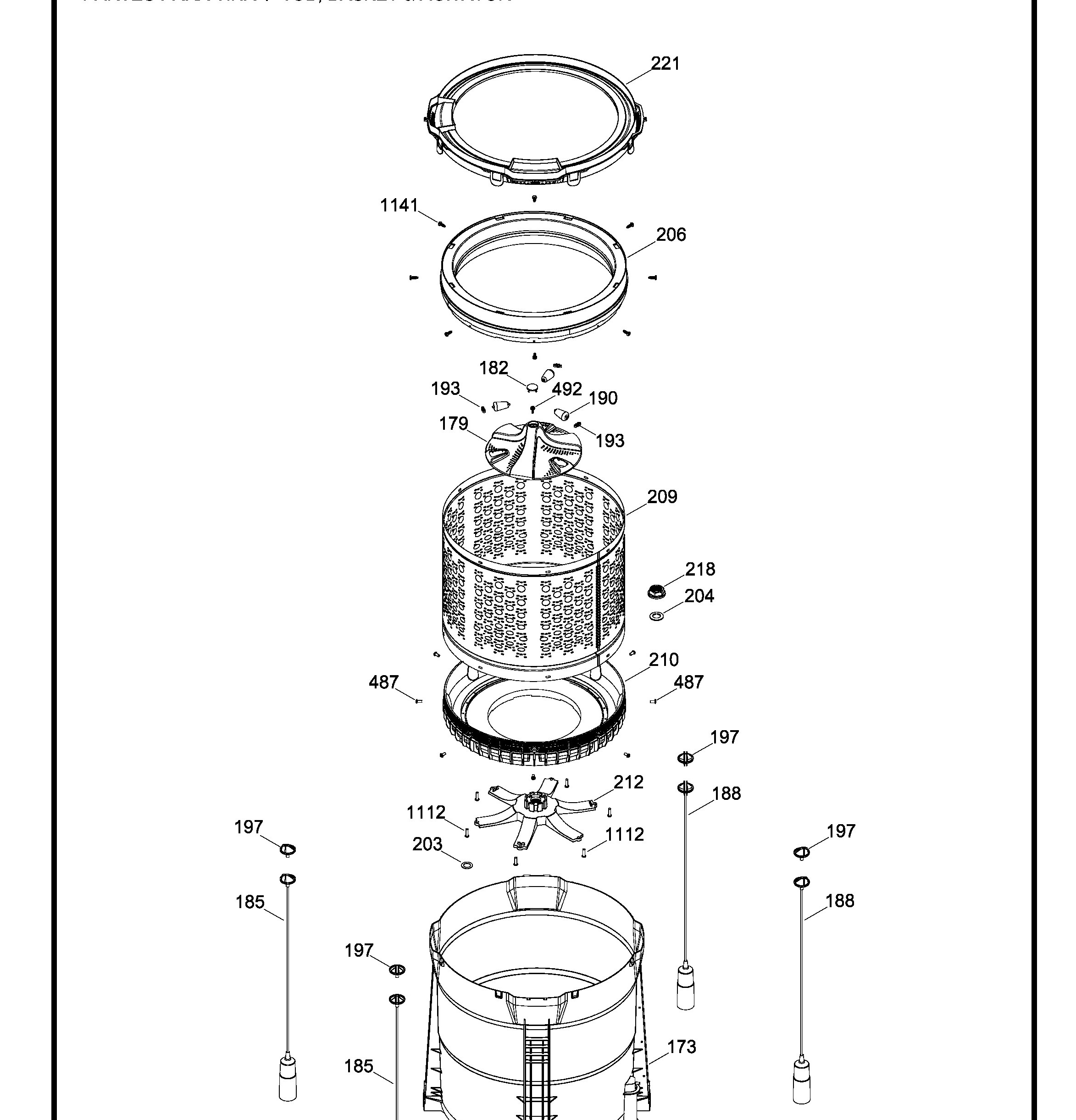 LEA46102VBAB01 Exploded View 2 appliance exploded-view parts diagram