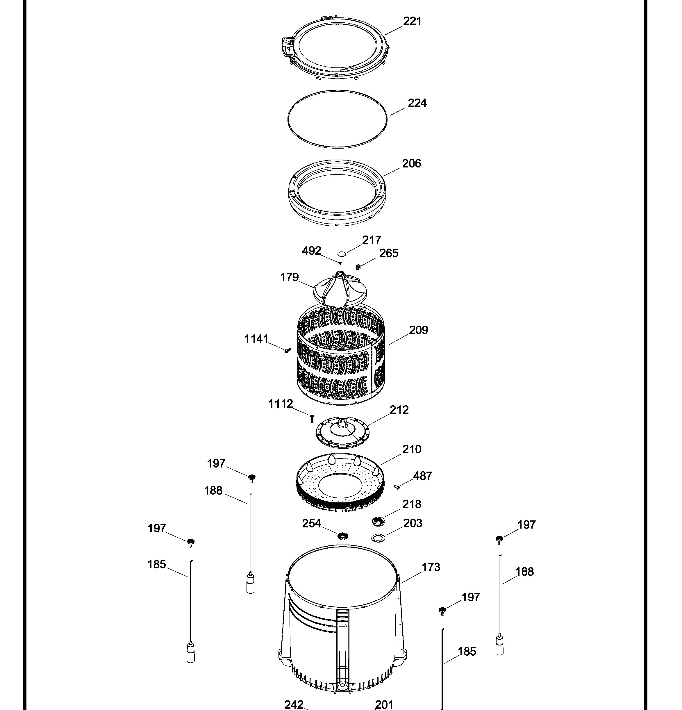 LEF19385XBB00 Exploded View 2 appliance exploded-view parts diagram