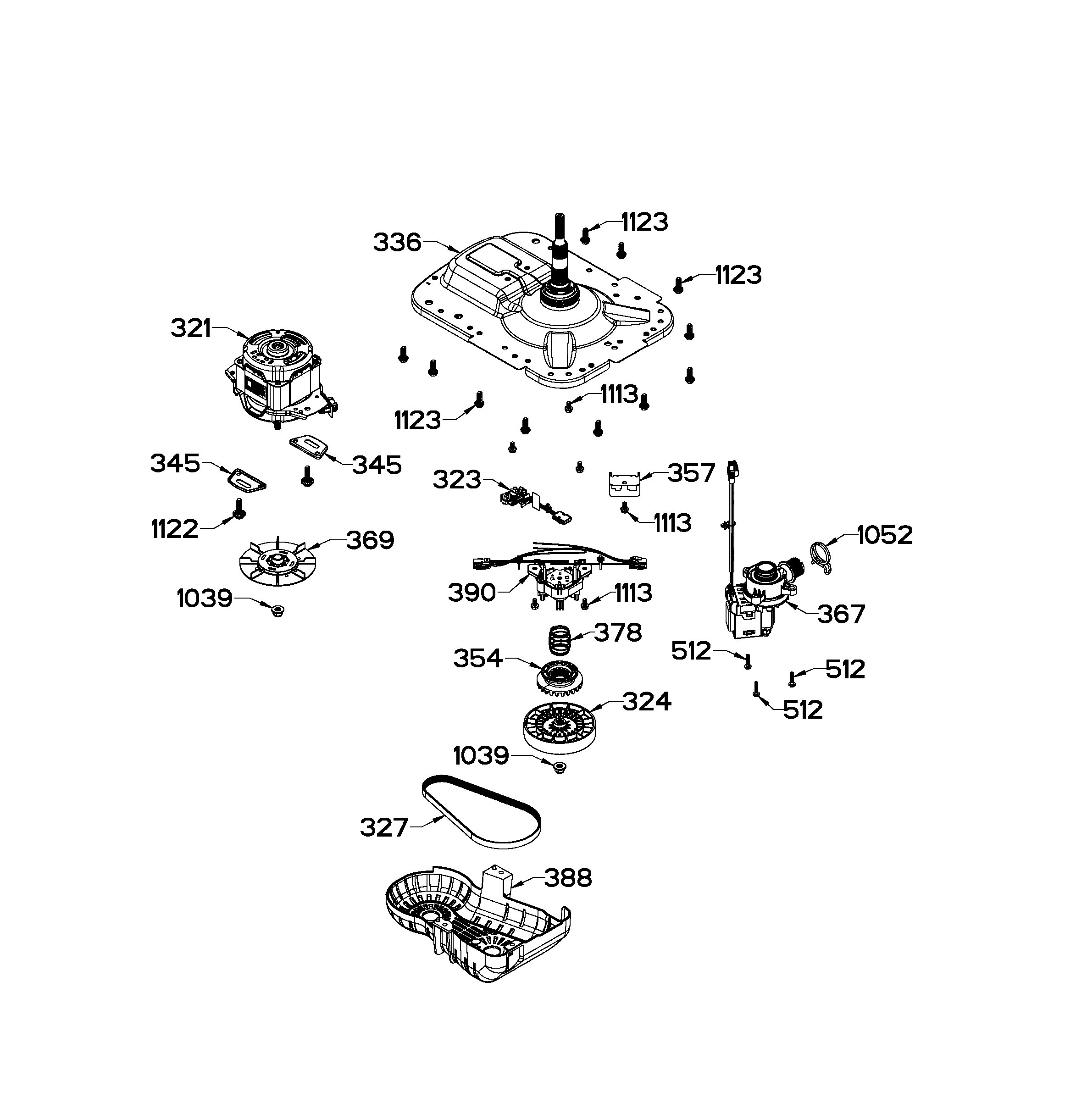 LGA79113CBAB01 Exploded View 3 appliance exploded-view parts diagram