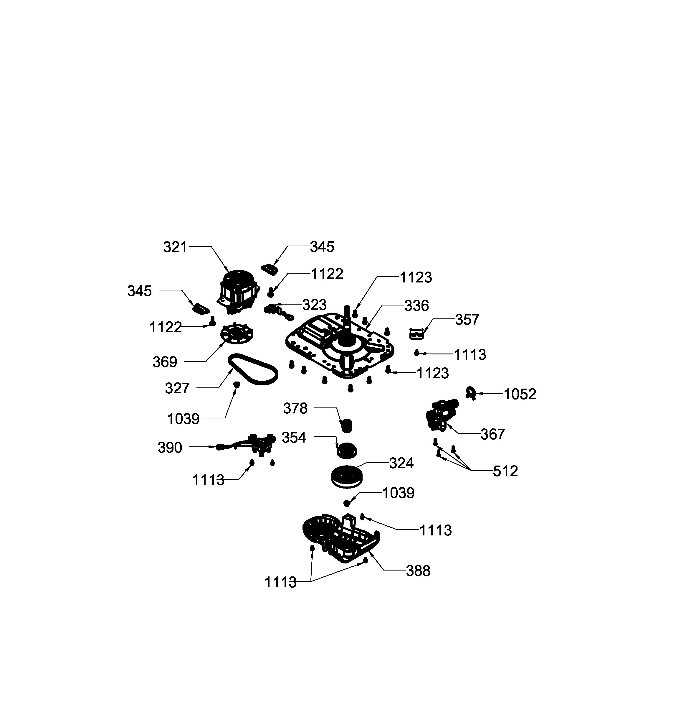 LGA79113CBDB01 Exploded View 3 appliance exploded-view parts diagram