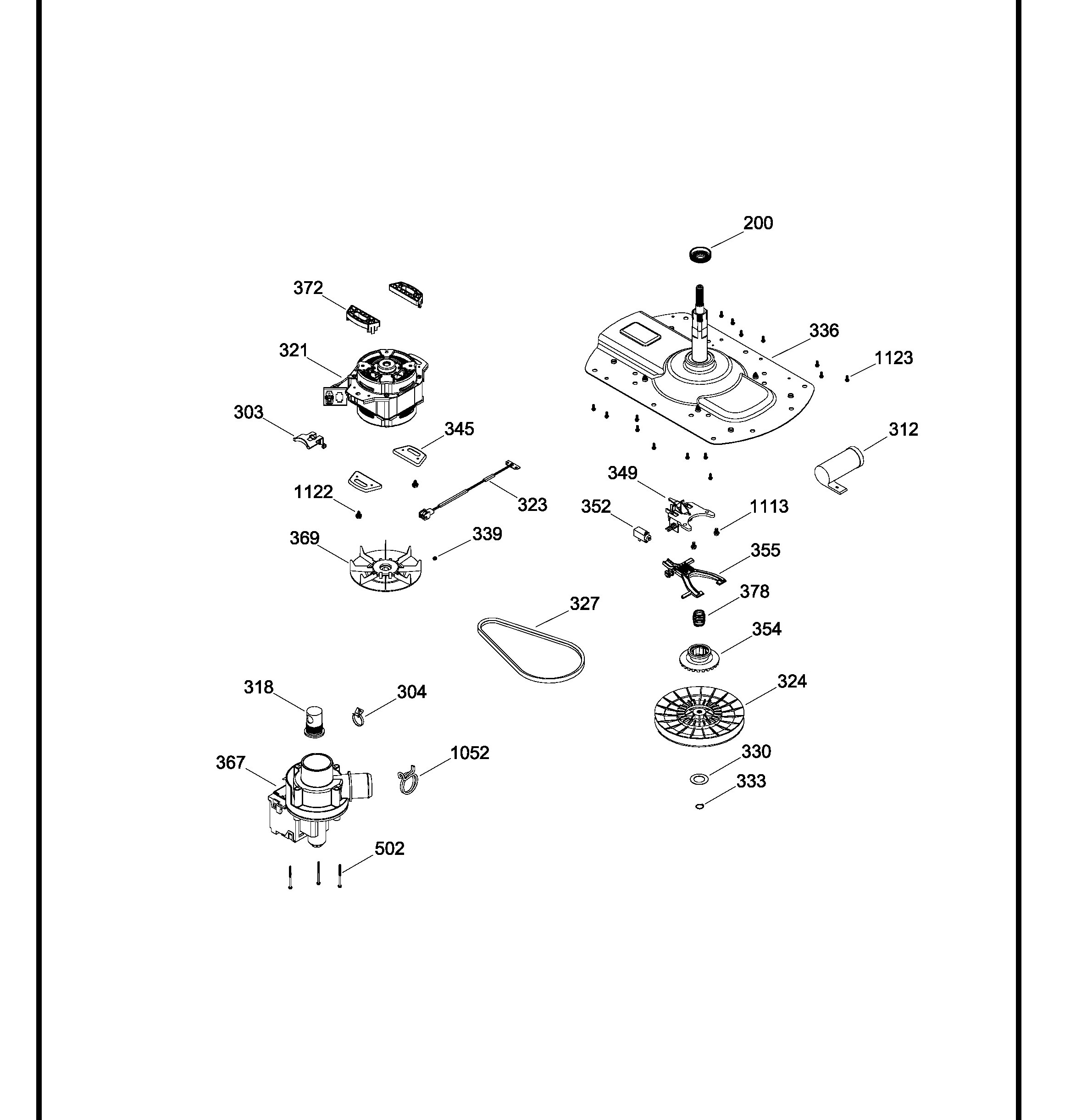LHS18480ZSBB01 Exploded View 3 appliance exploded-view parts diagram