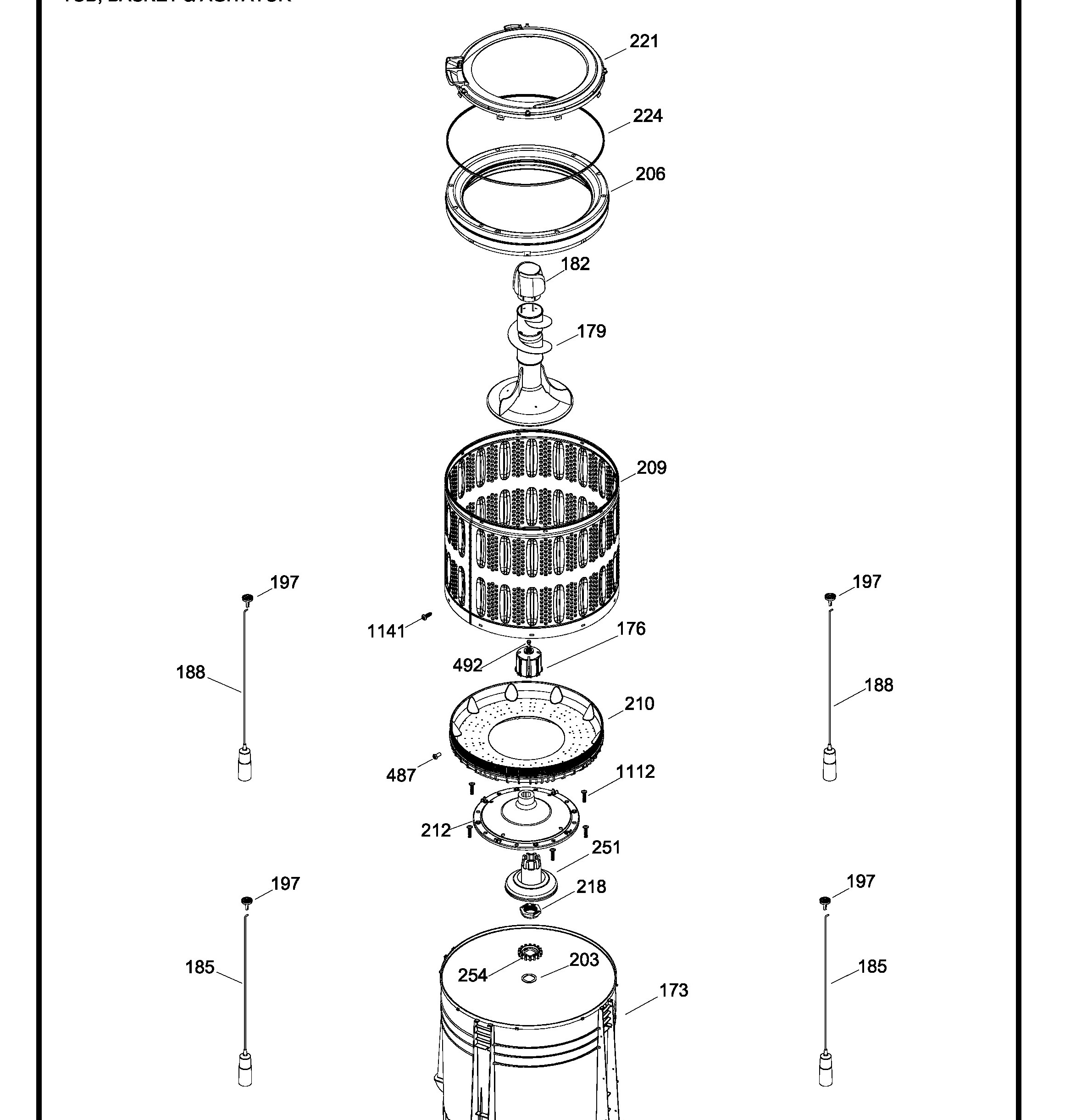 LIE17385XGG00 Exploded View 2 appliance exploded-view parts diagram