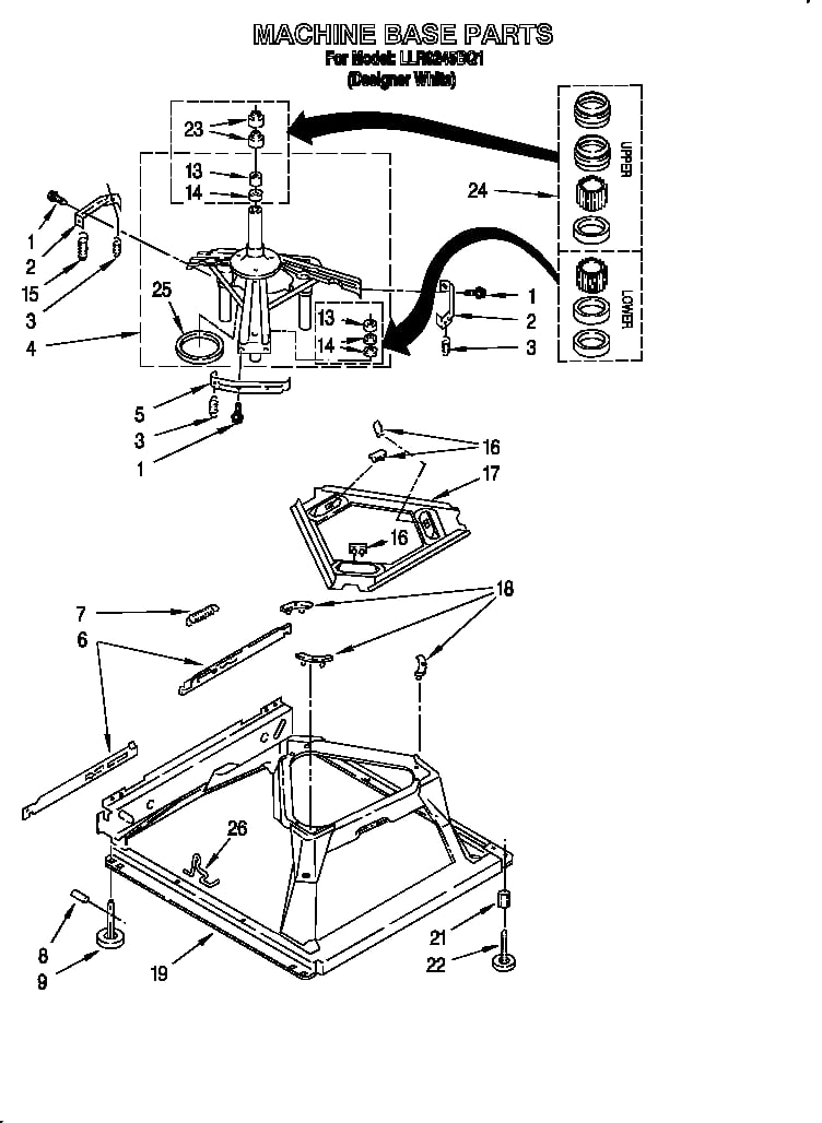 Machine base
