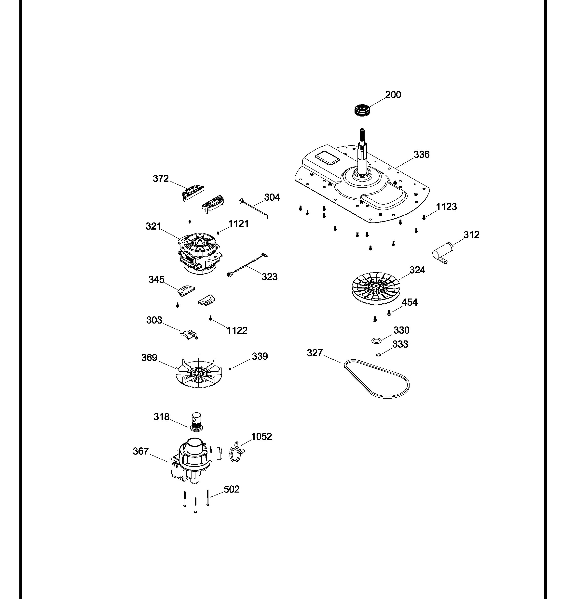 LMA15200PBB00 Exploded View 3 appliance exploded-view parts diagram