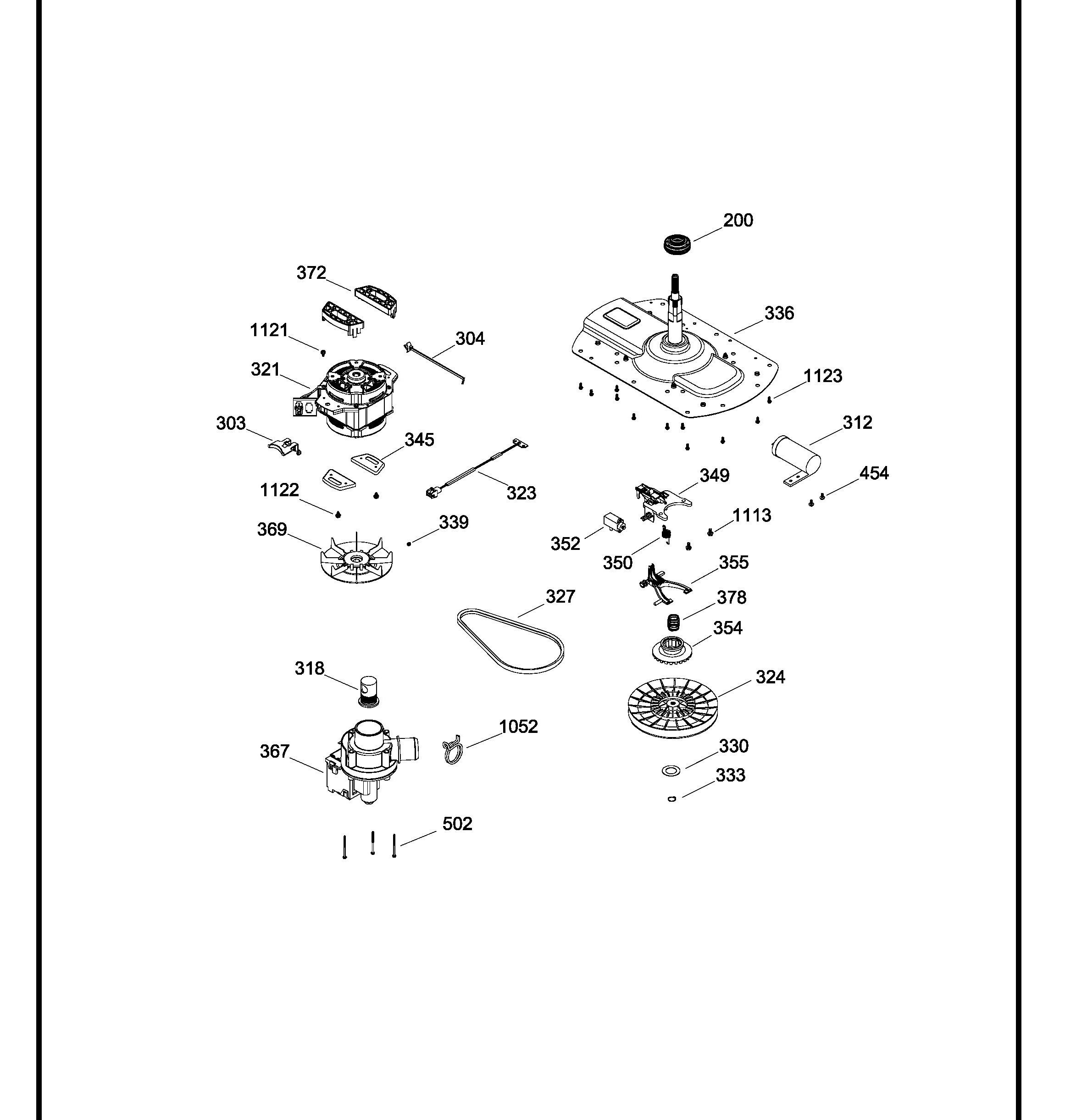 LMF19380XWGG00 Exploded View 3 appliance exploded-view parts diagram