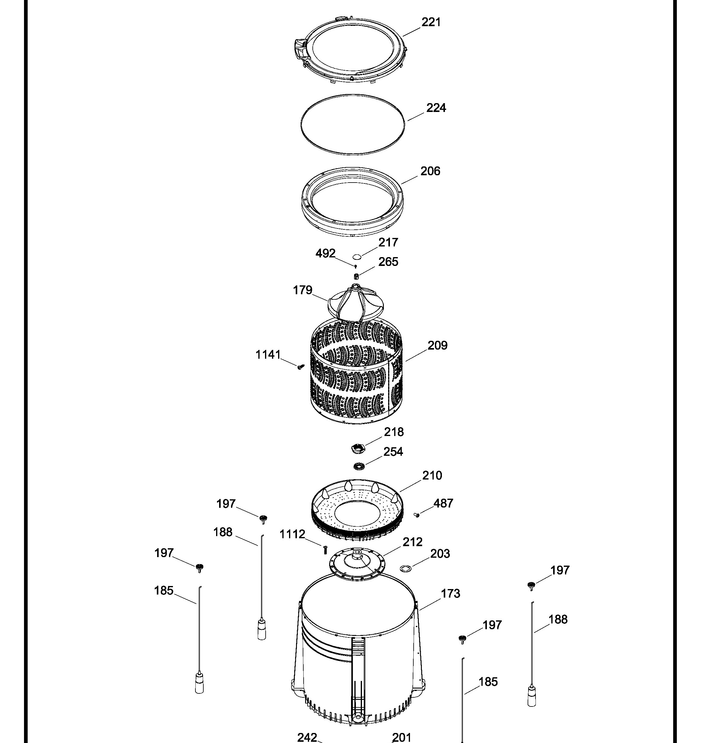 LMF19380XWRR00 Exploded View 2 appliance exploded-view parts diagram