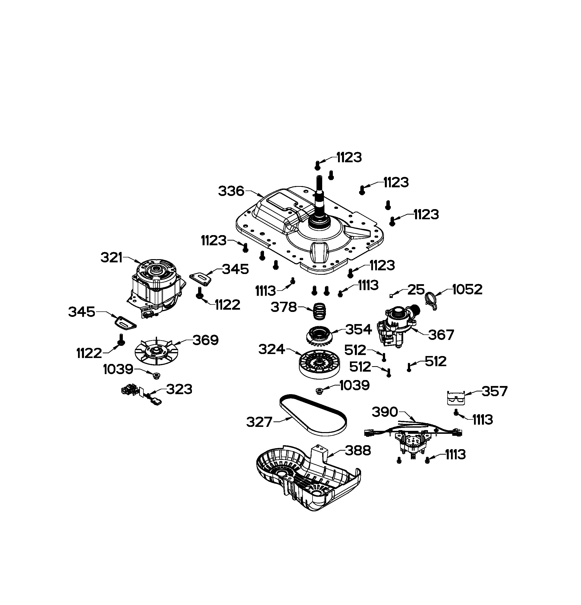 LMH72201WGAB03 Exploded View 3 appliance exploded-view parts diagram