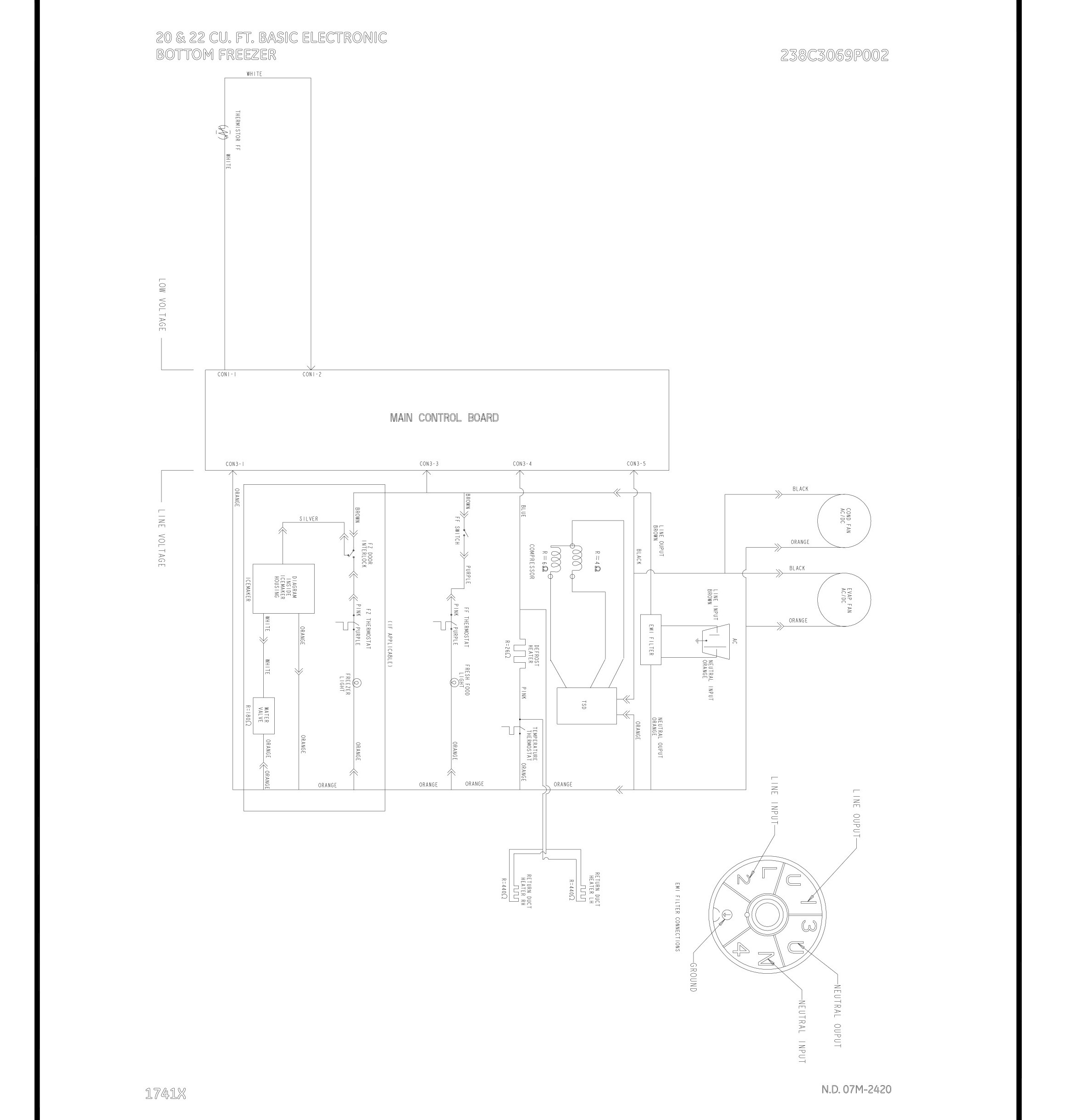 MBRC0GAXARWW Exploded View 9 appliance exploded-view parts diagram