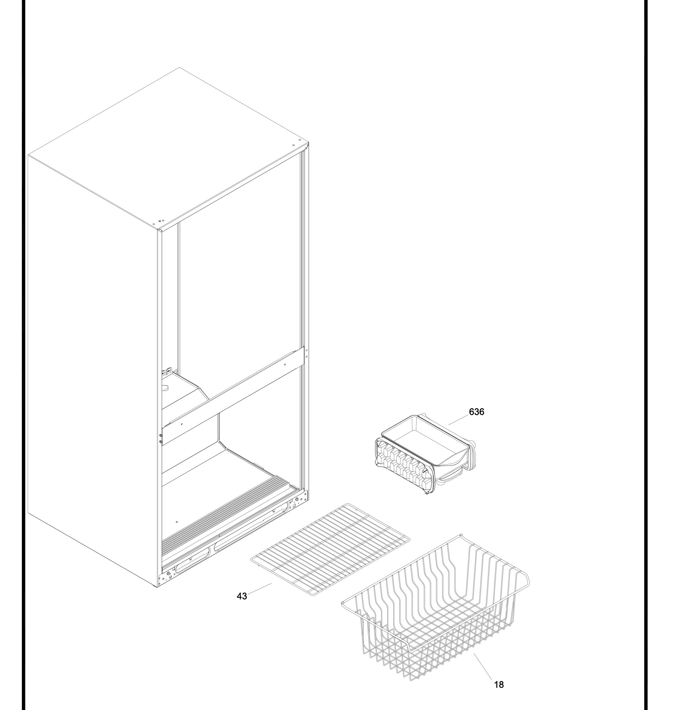 MBRC0GAXARWW Exploded View 4 appliance exploded-view parts diagram