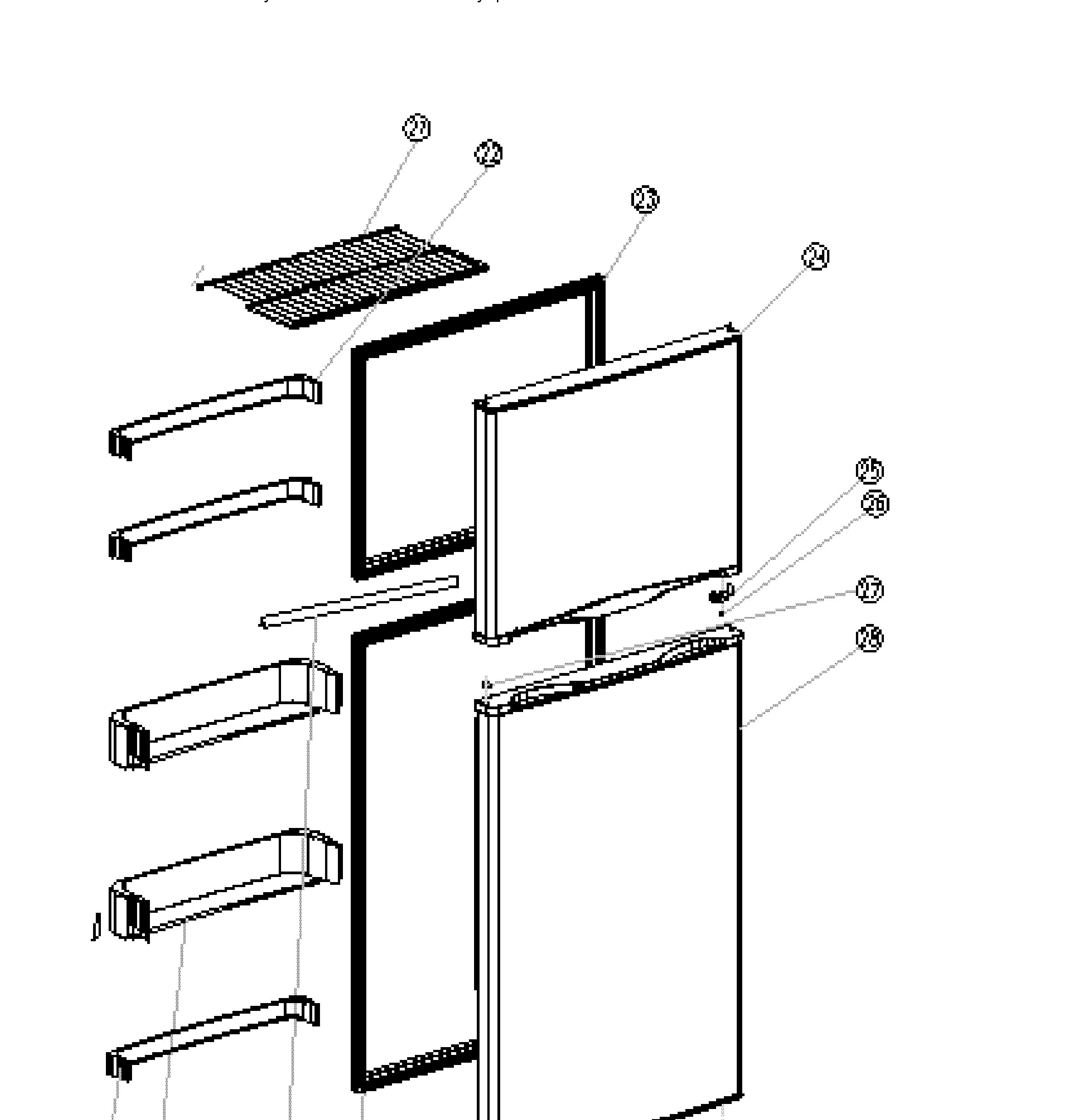 MPE12FGKAWW Exploded View 3 appliance exploded-view parts diagram