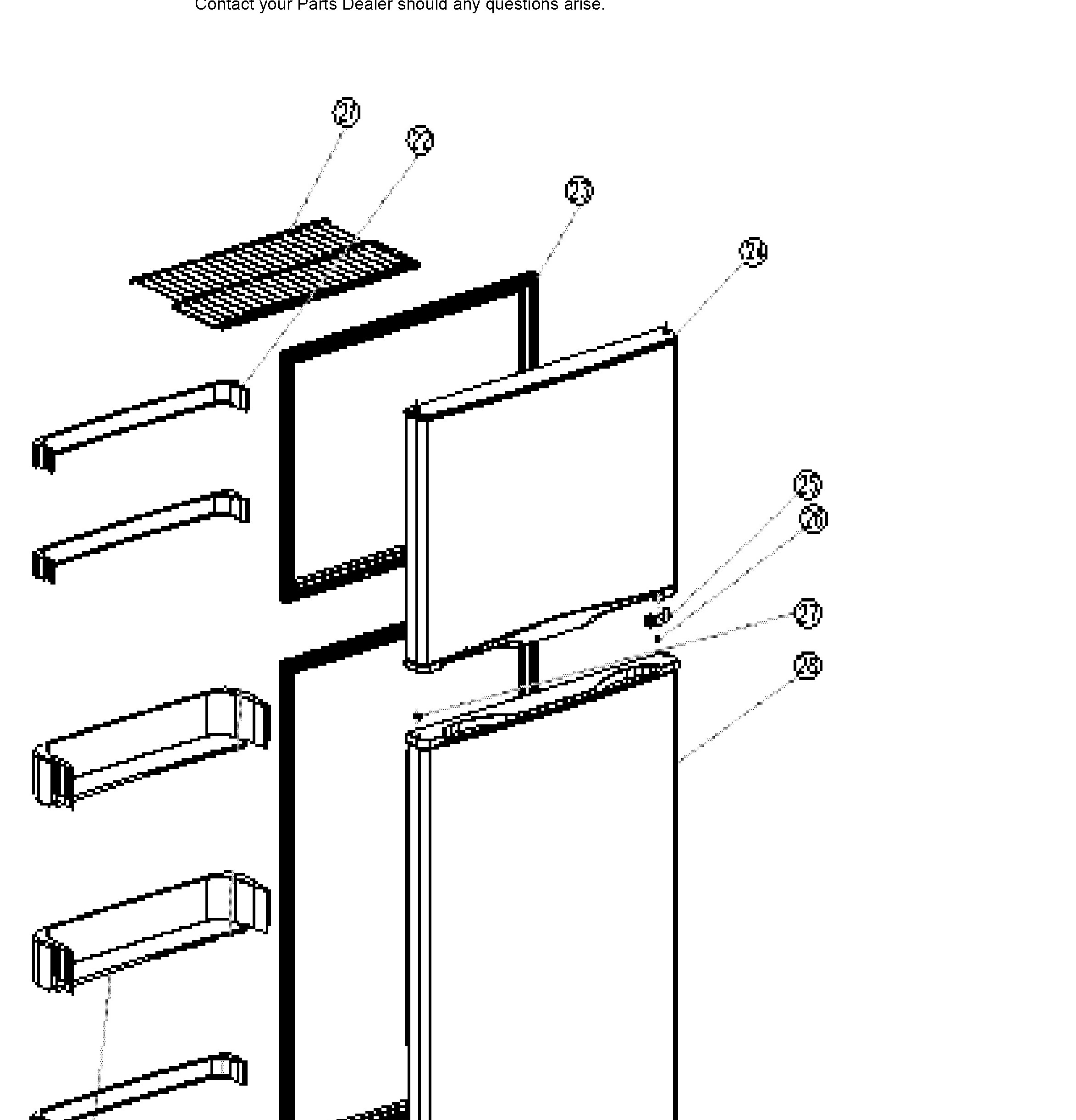 MPE12FSKALSB Exploded View 3 appliance exploded-view parts diagram
