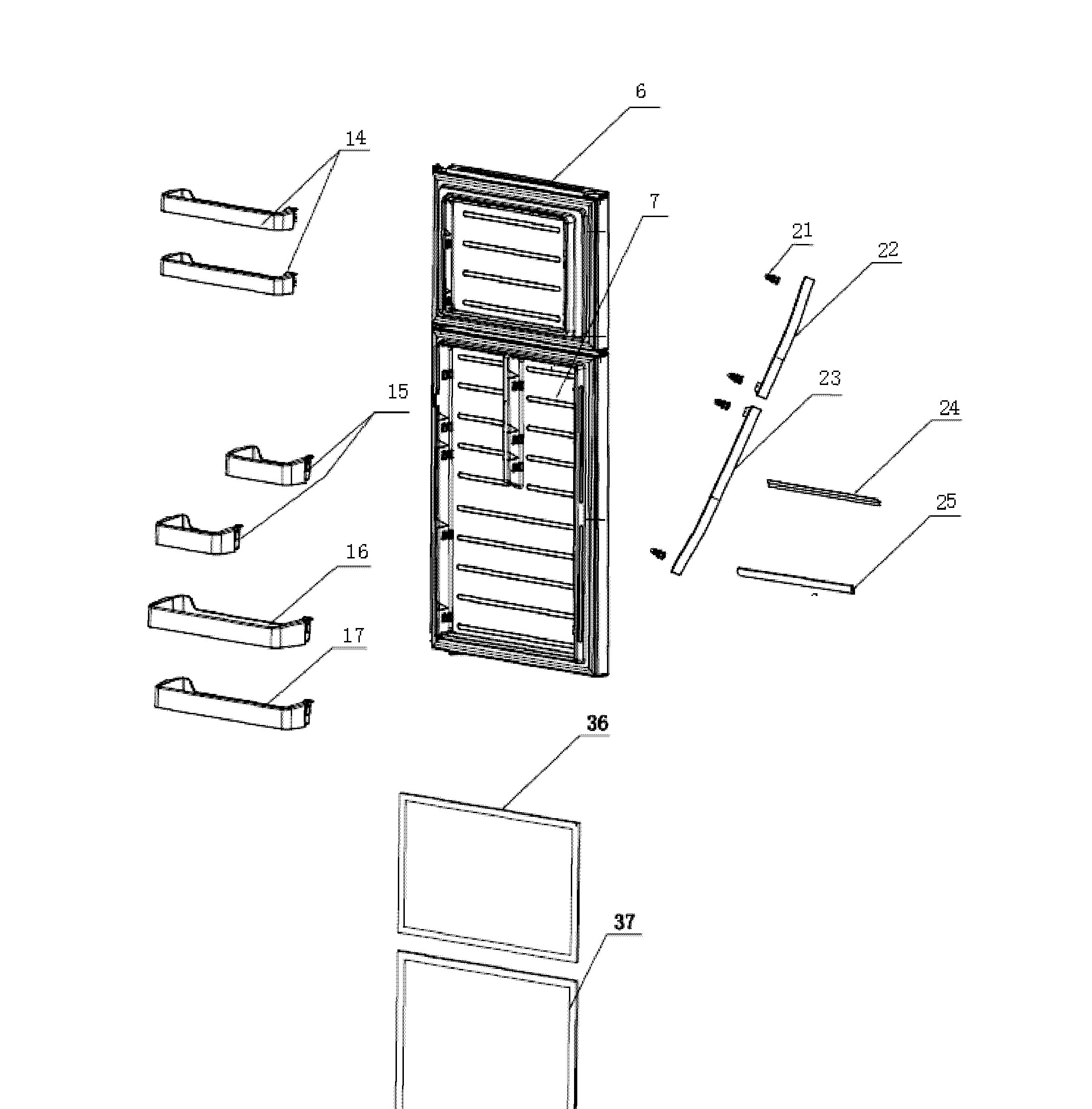 MTE18HTKARWW Exploded View 1 appliance exploded-view parts diagram