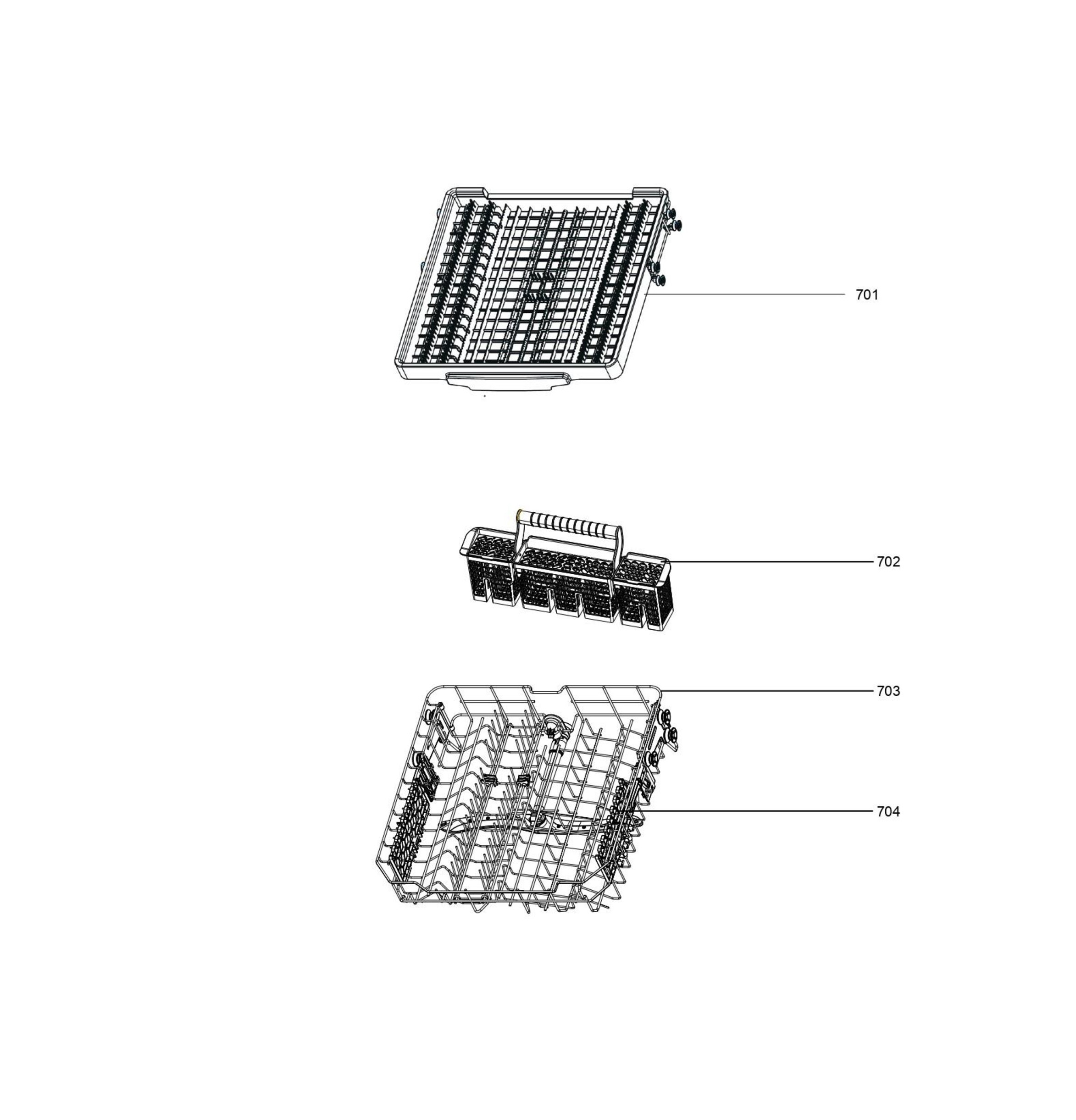 PBP665SGPWW Exploded View 7 appliance exploded-view parts diagram