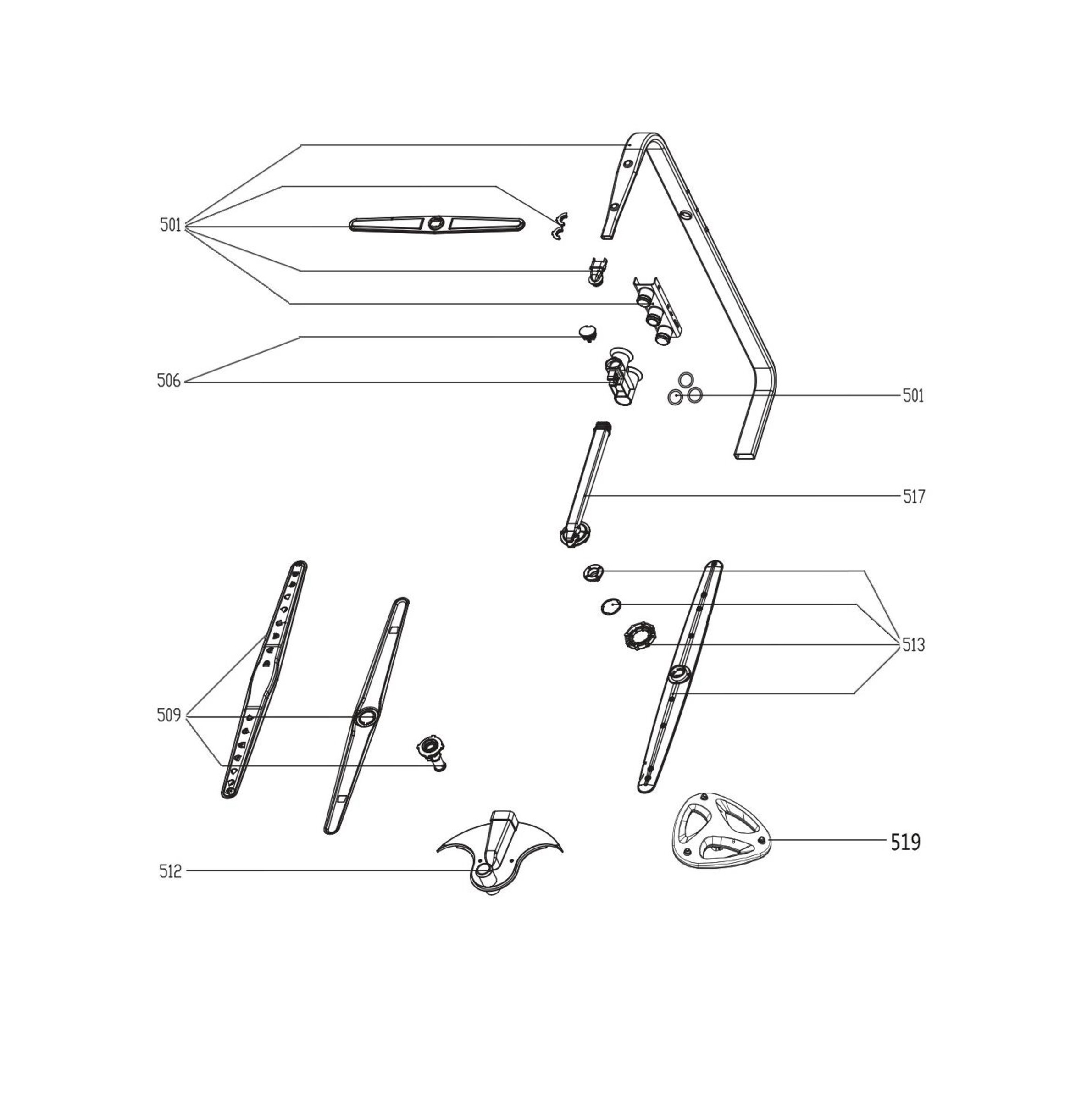 PBT865SSPFS Exploded View 5 appliance exploded-view parts diagram