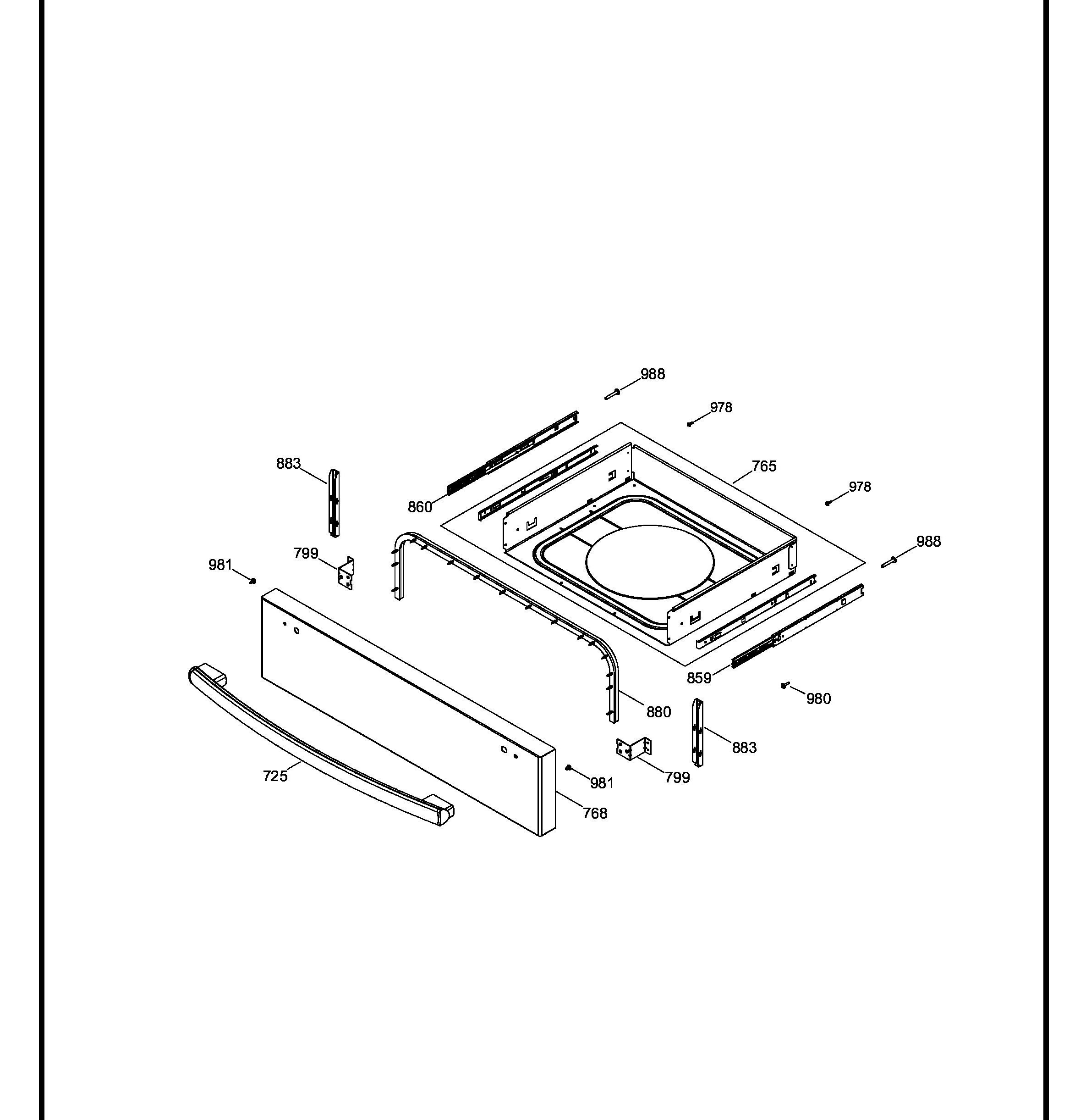 PCB940EK2ES Exploded View 4 appliance exploded-view parts diagram