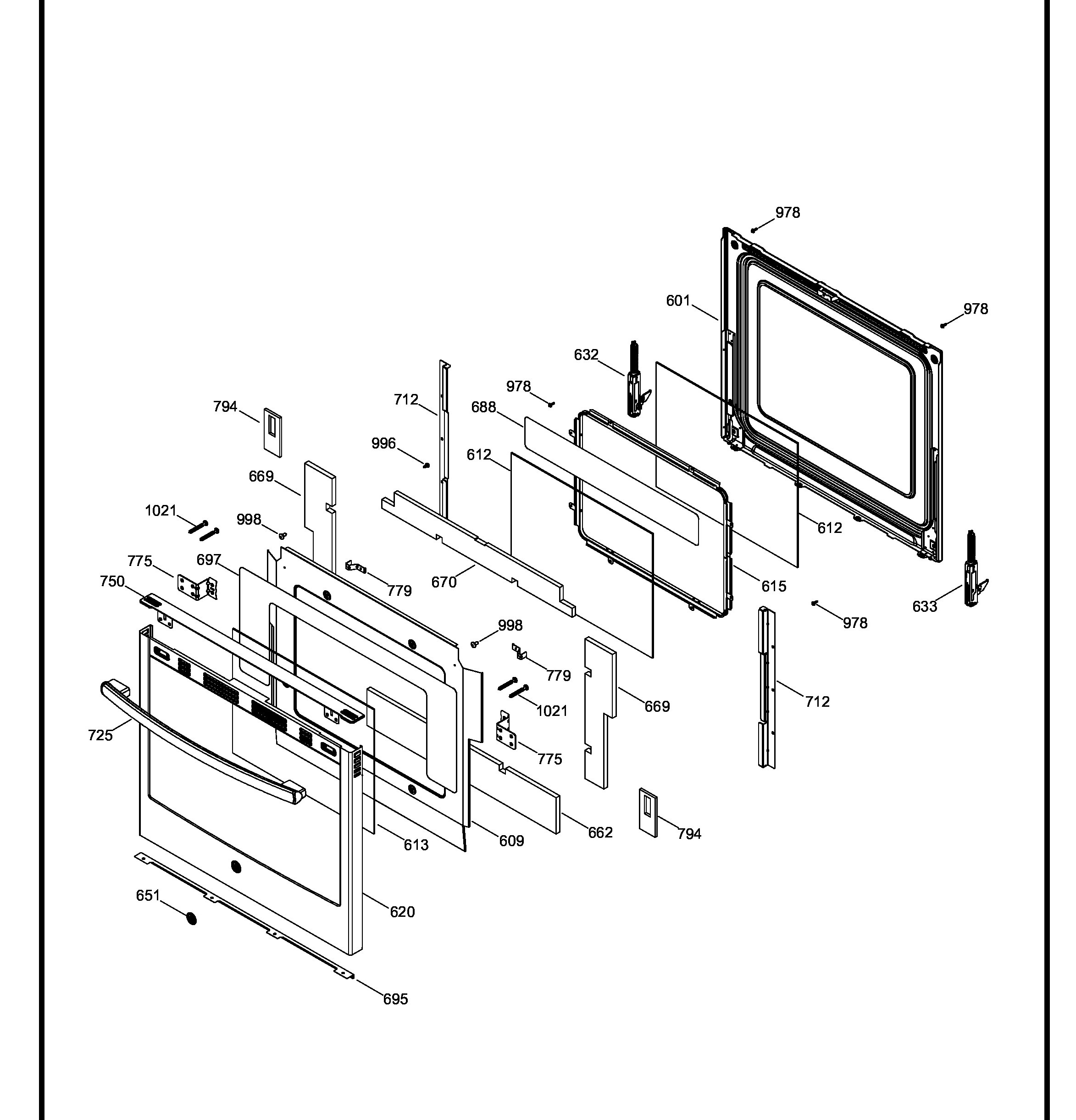 PCB940EK2ES Exploded View 3 appliance exploded-view parts diagram