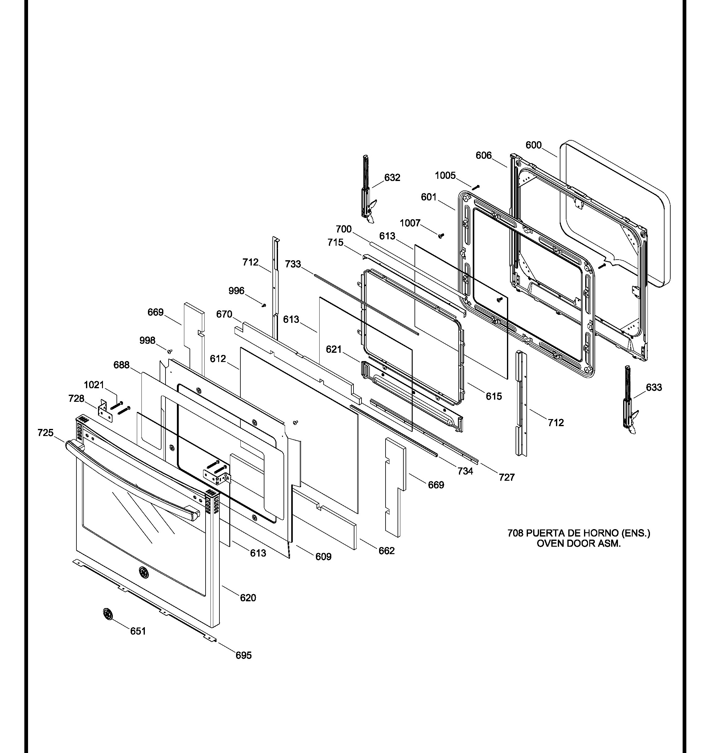 PCB980DF2WW Exploded View 3 appliance exploded-view parts diagram