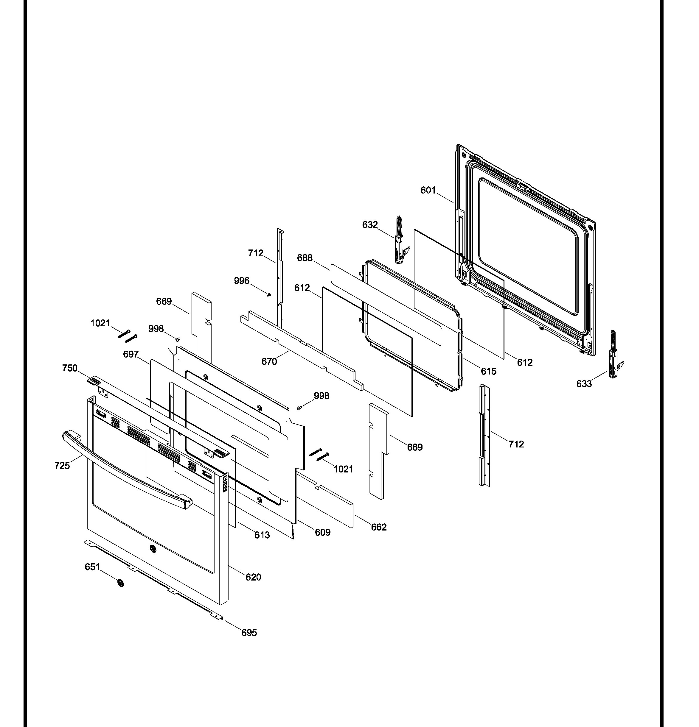 PCB985EK1ES Exploded View 3 appliance exploded-view parts diagram