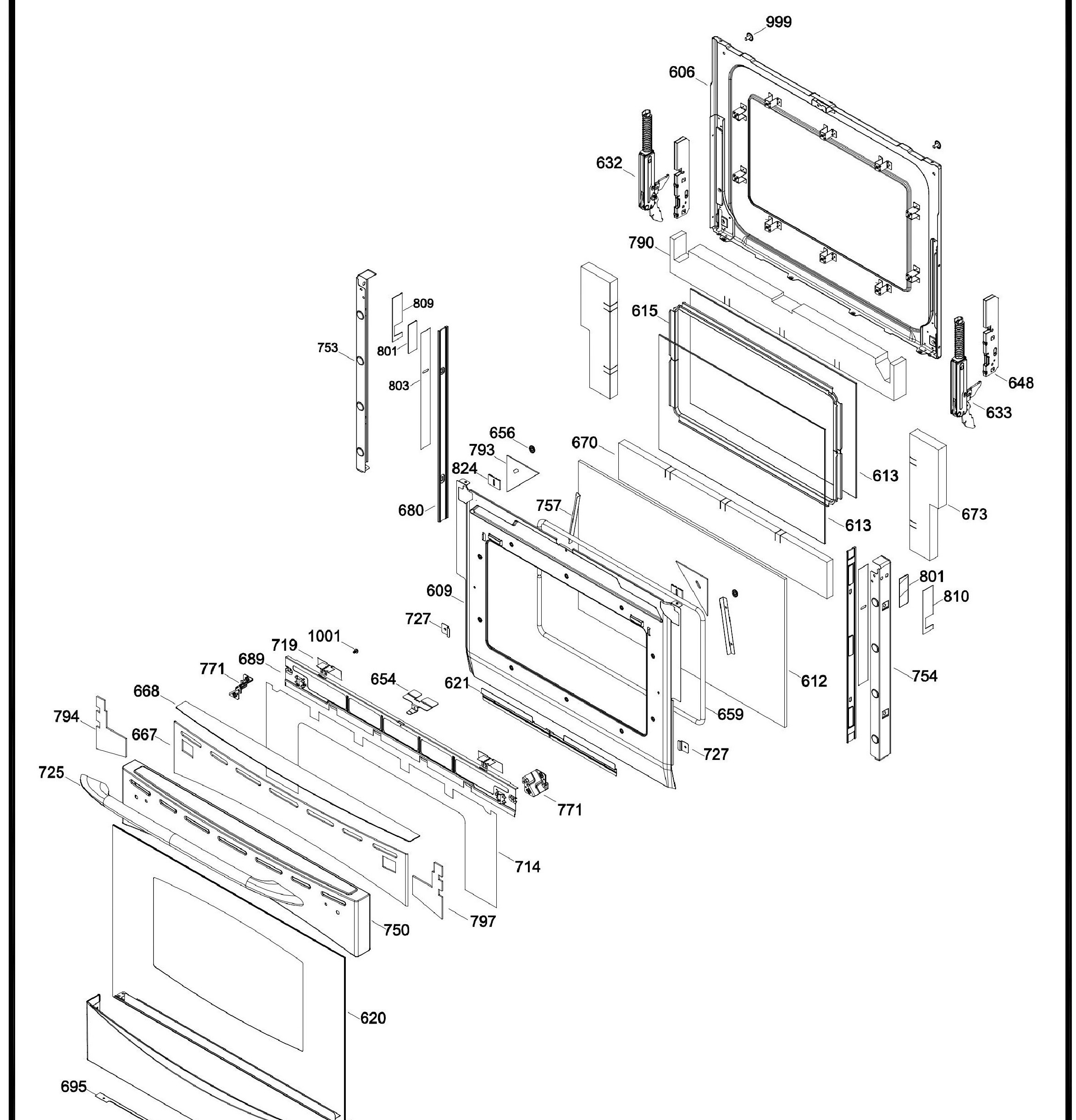 PCGB930SET2SS Exploded View 6 appliance exploded-view parts diagram