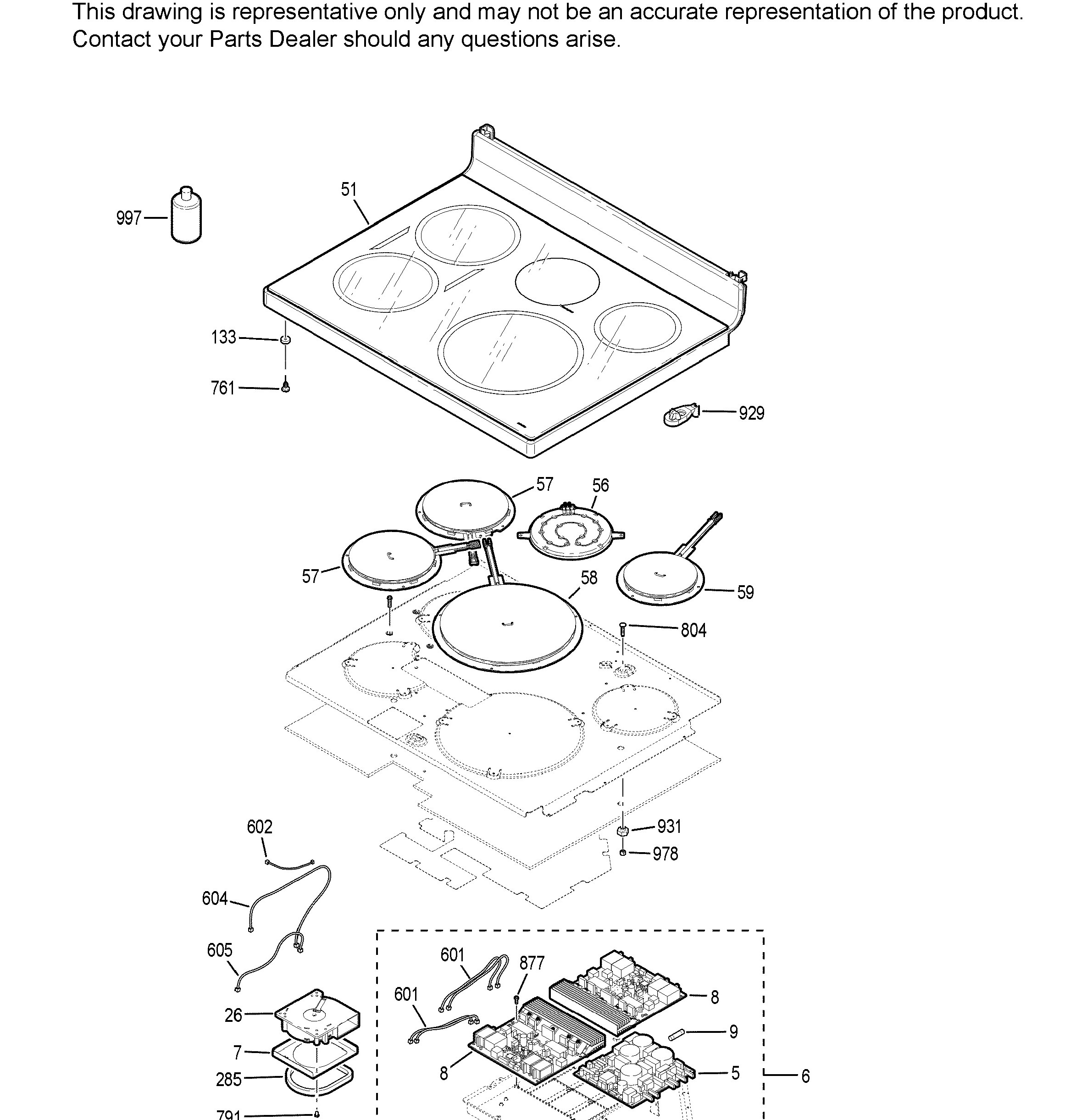 PCHB920SJ3SS Exploded View 2 appliance exploded-view parts diagram