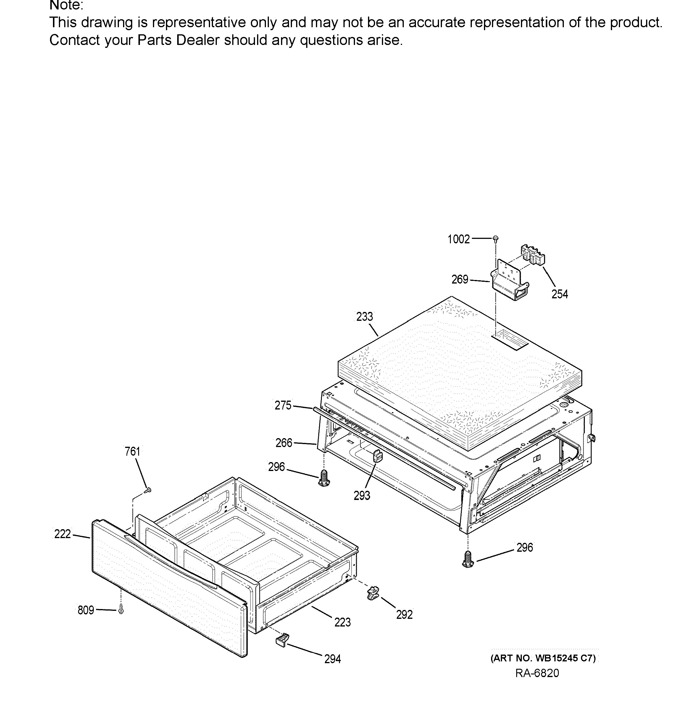 PCHB920SJ3SS Exploded View 4 appliance exploded-view parts diagram