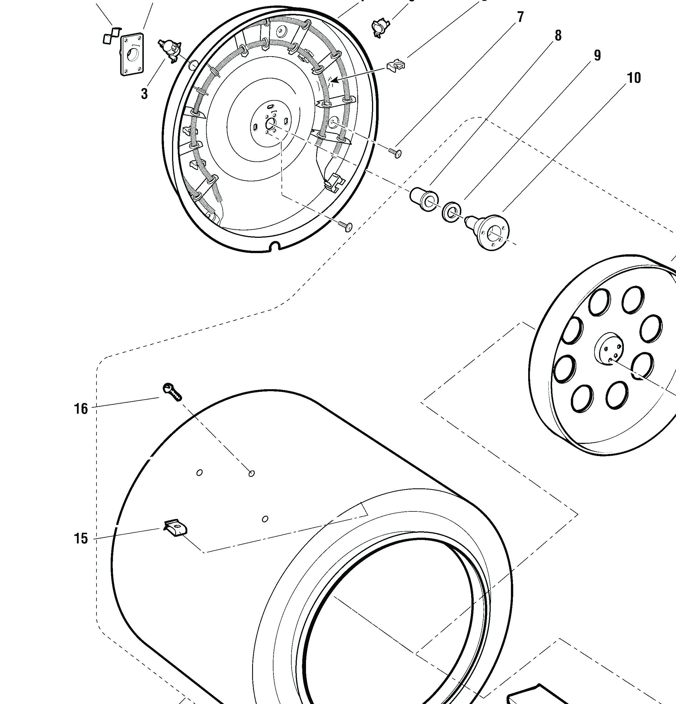 PCKS443EB0WW Exploded View 2 appliance exploded-view parts diagram