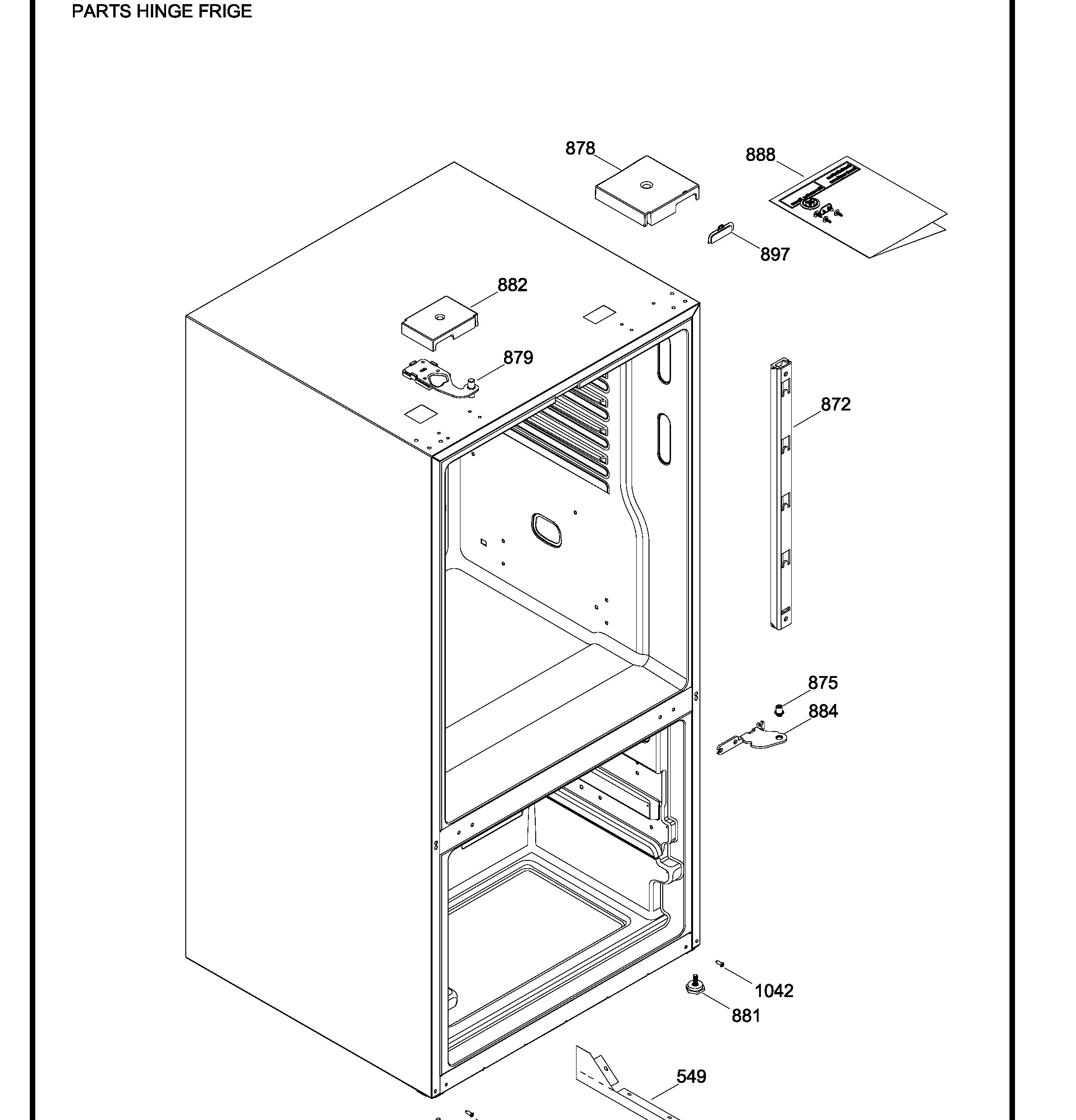PDE21KGKAKWW Exploded View 7 appliance exploded-view parts diagram