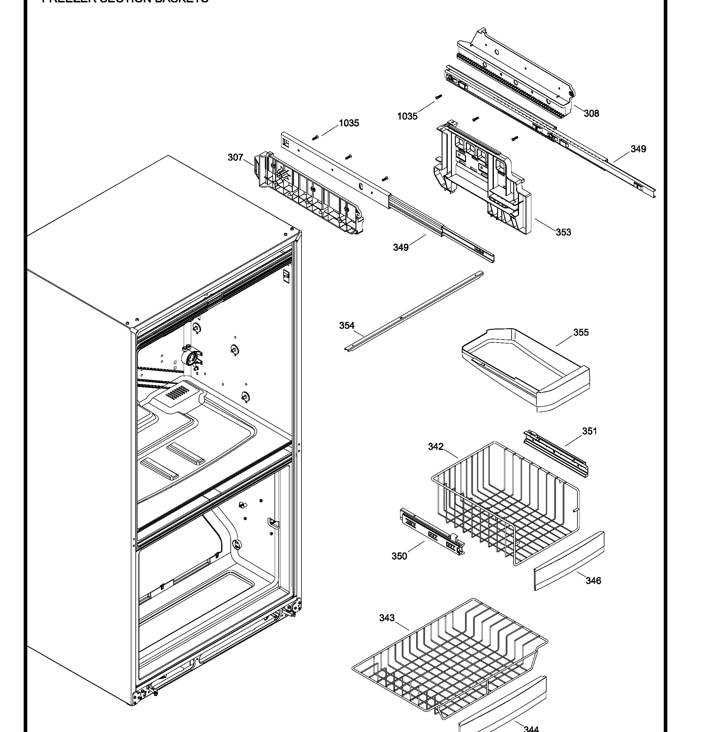 PDRS0MBYILSS Exploded View 4 appliance exploded-view parts diagram