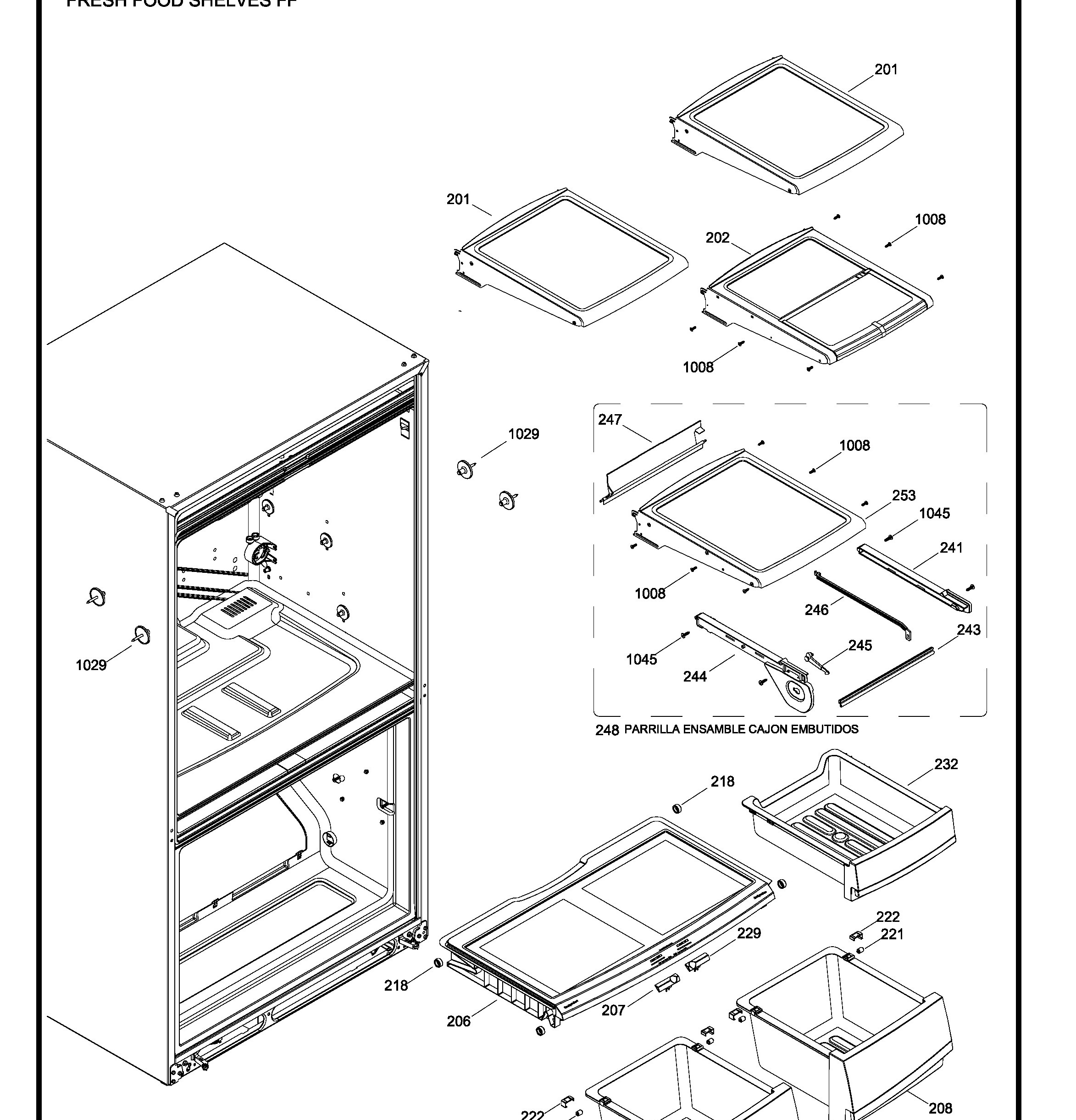 PDRS0MBYILSS Exploded View 3 appliance exploded-view parts diagram