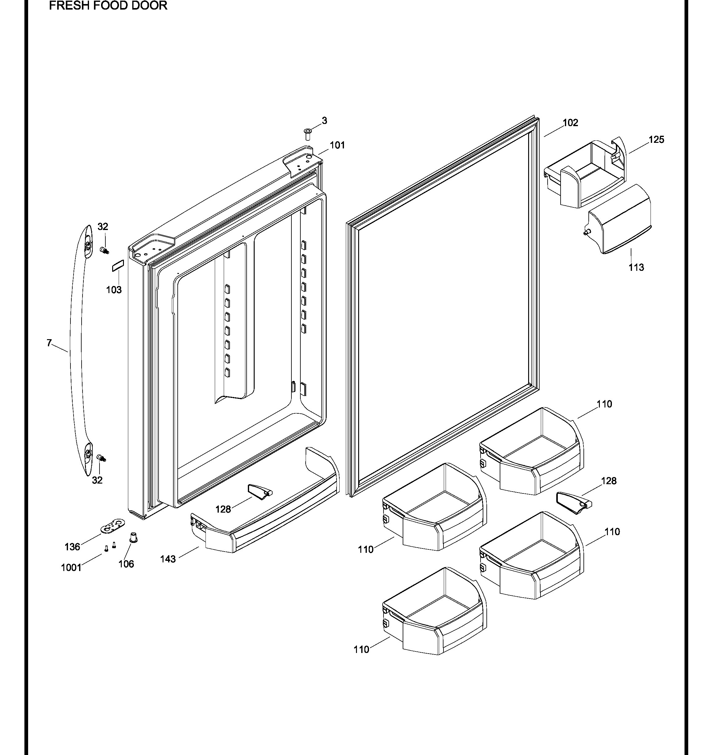 PDRS0MBYILSS Exploded View 2 appliance exploded-view parts diagram
