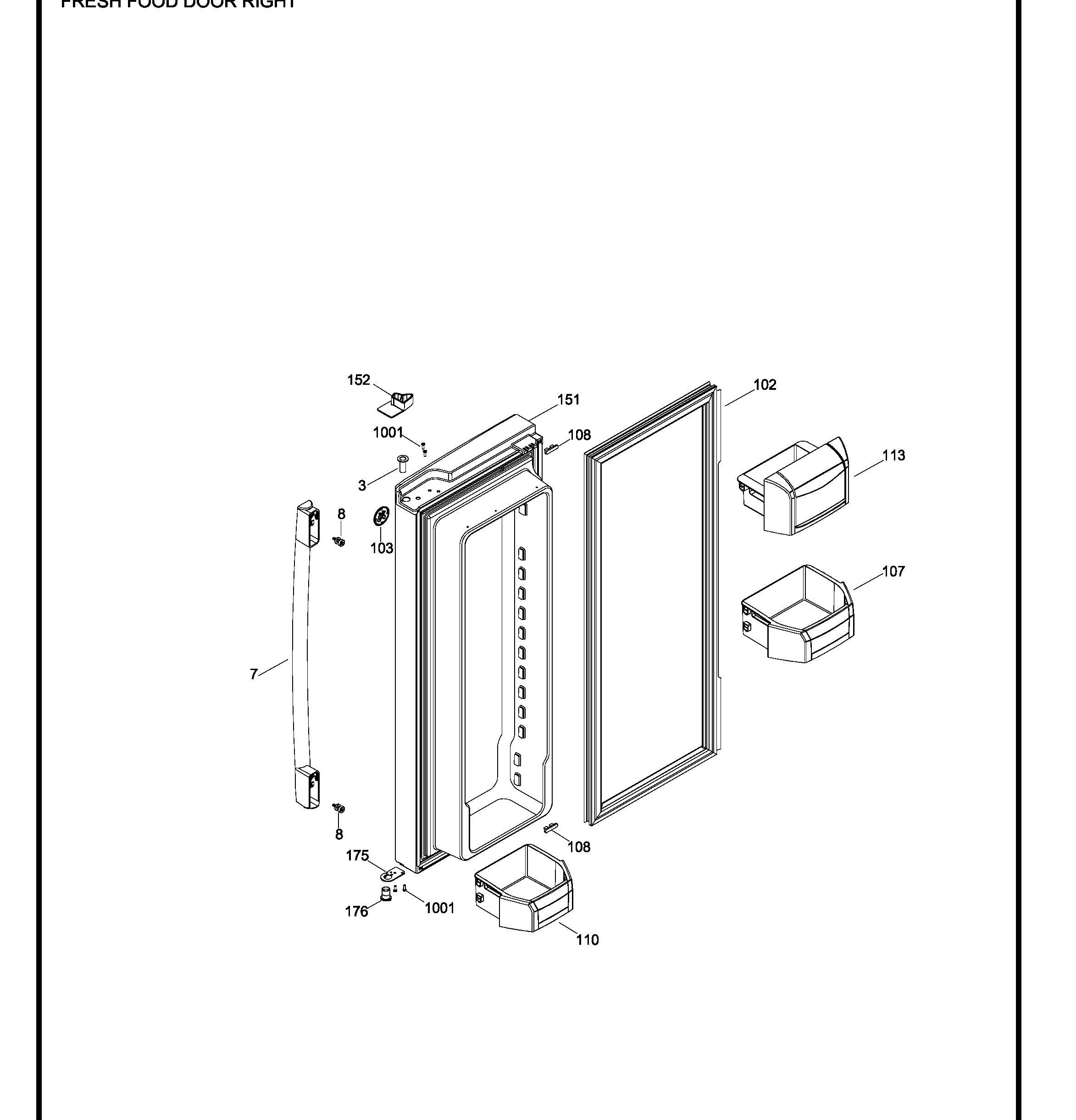 PNR20KSEBFES Exploded View 3 appliance exploded-view parts diagram