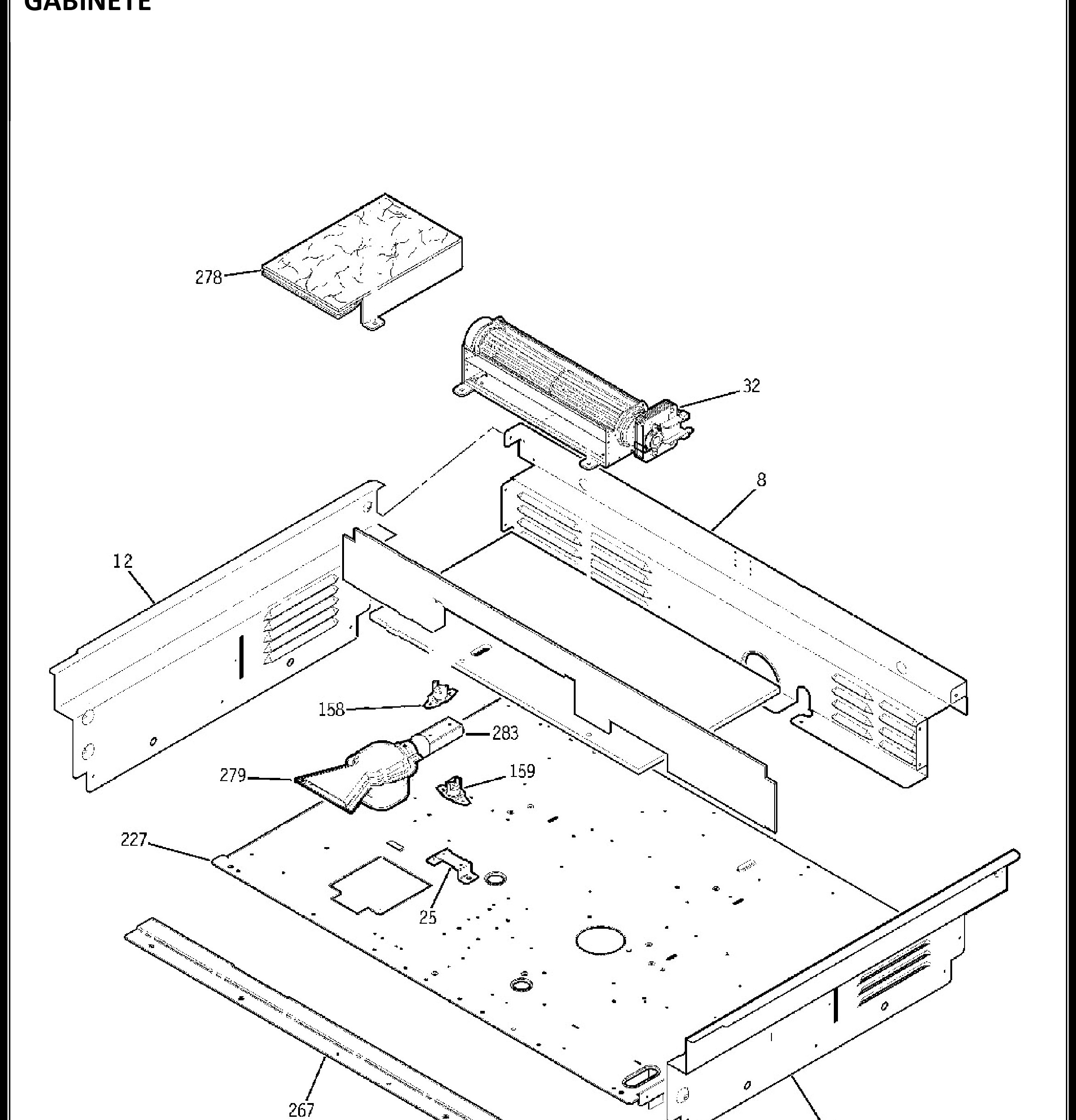 PS905DP2BB Exploded View 5 appliance exploded-view parts diagram