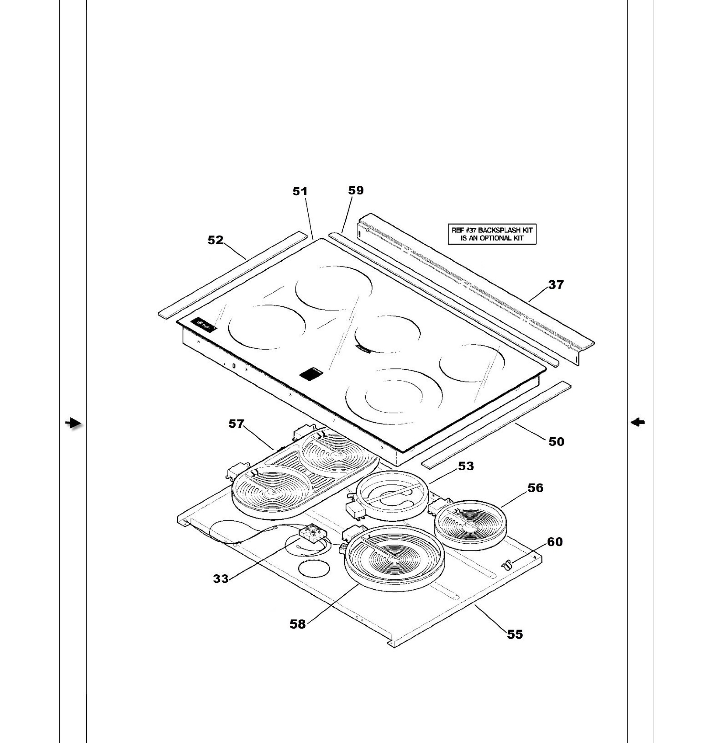 PS905SP2SS Exploded View 2 appliance exploded-view parts diagram