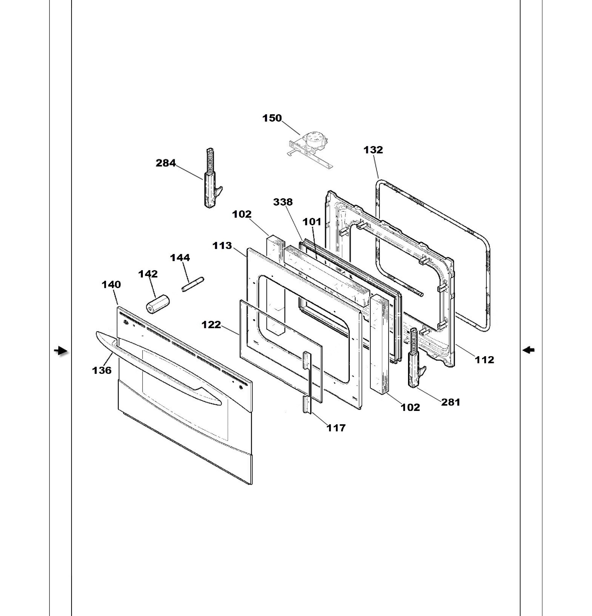 PS968SP1SS Exploded View 6 appliance exploded-view parts diagram