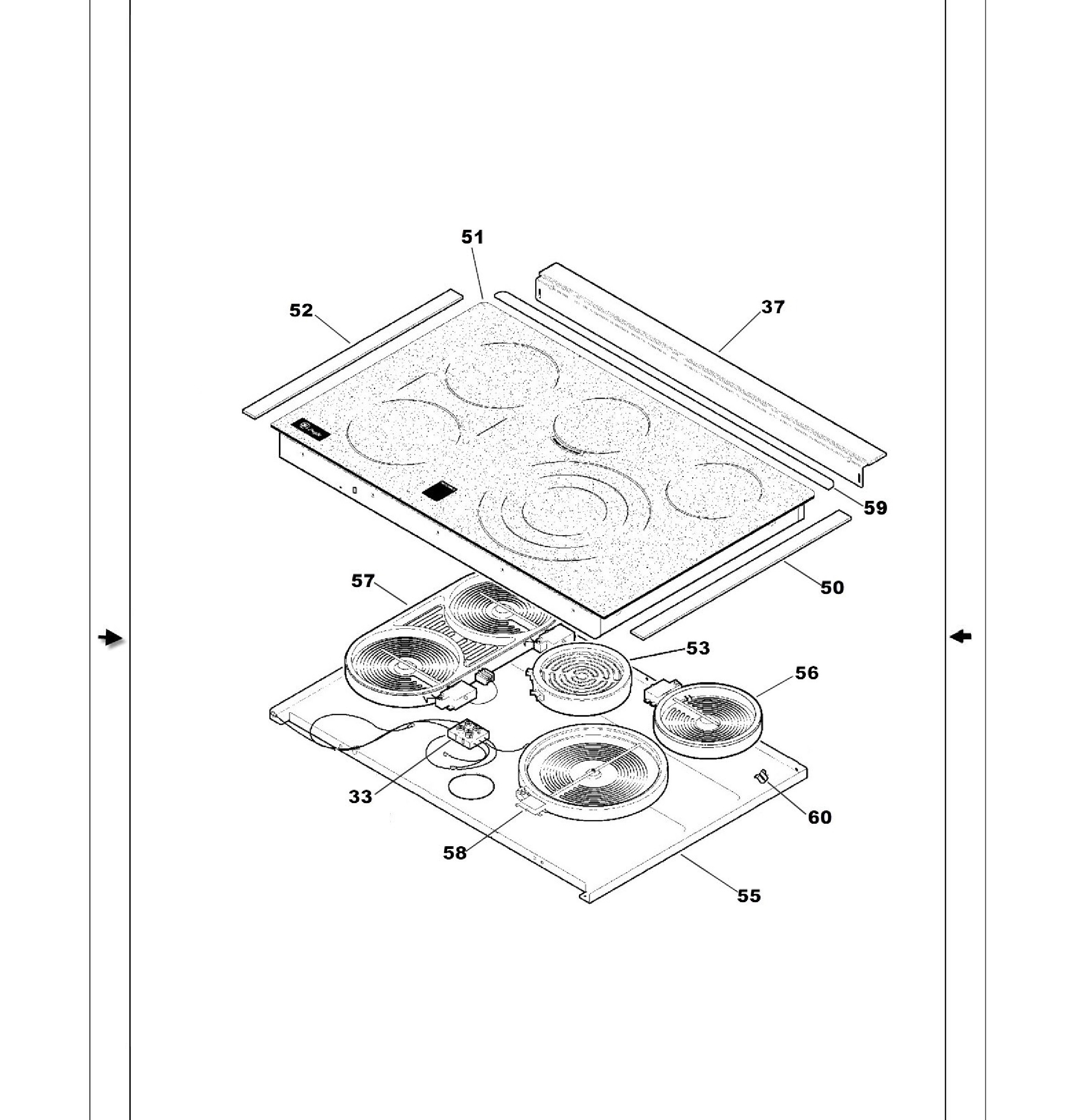 PS968TP2WW Exploded View 2 appliance exploded-view parts diagram