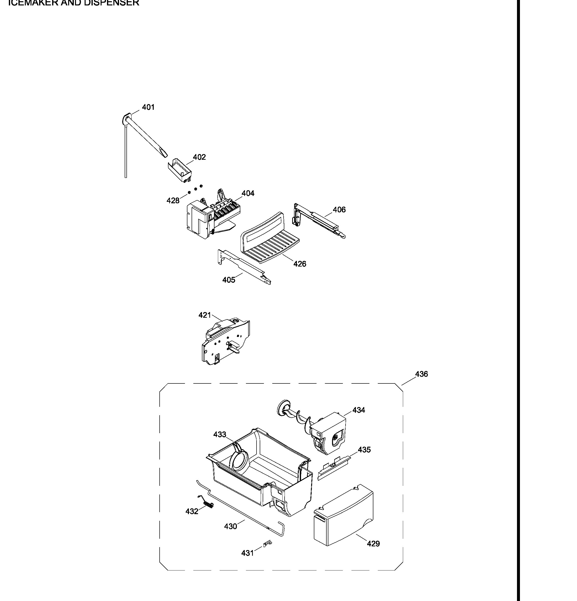 PSK27THXACCC Exploded View 5 appliance exploded-view parts diagram