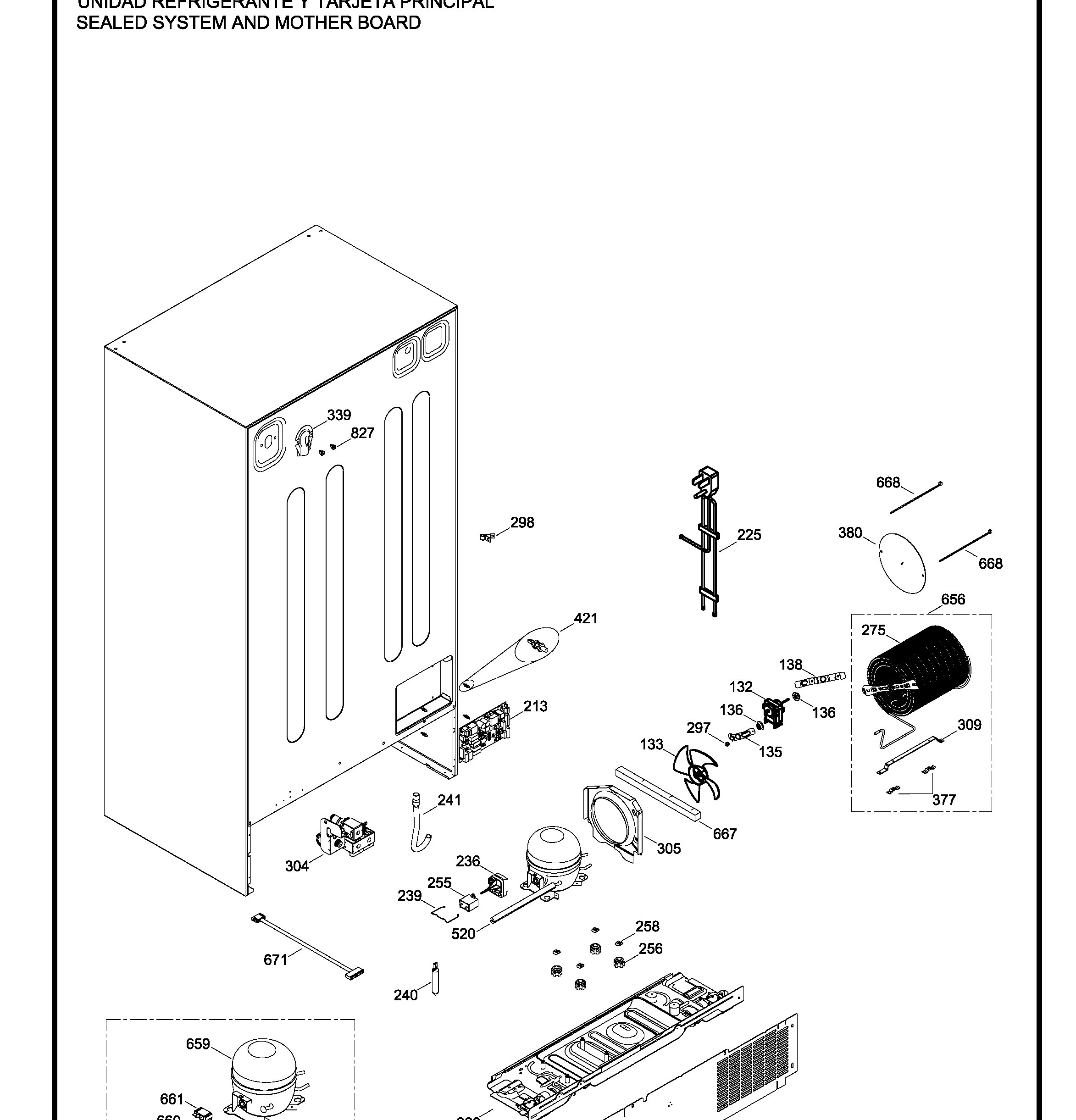 PSSS7RGXCCSS Exploded View 8 appliance exploded-view parts diagram
