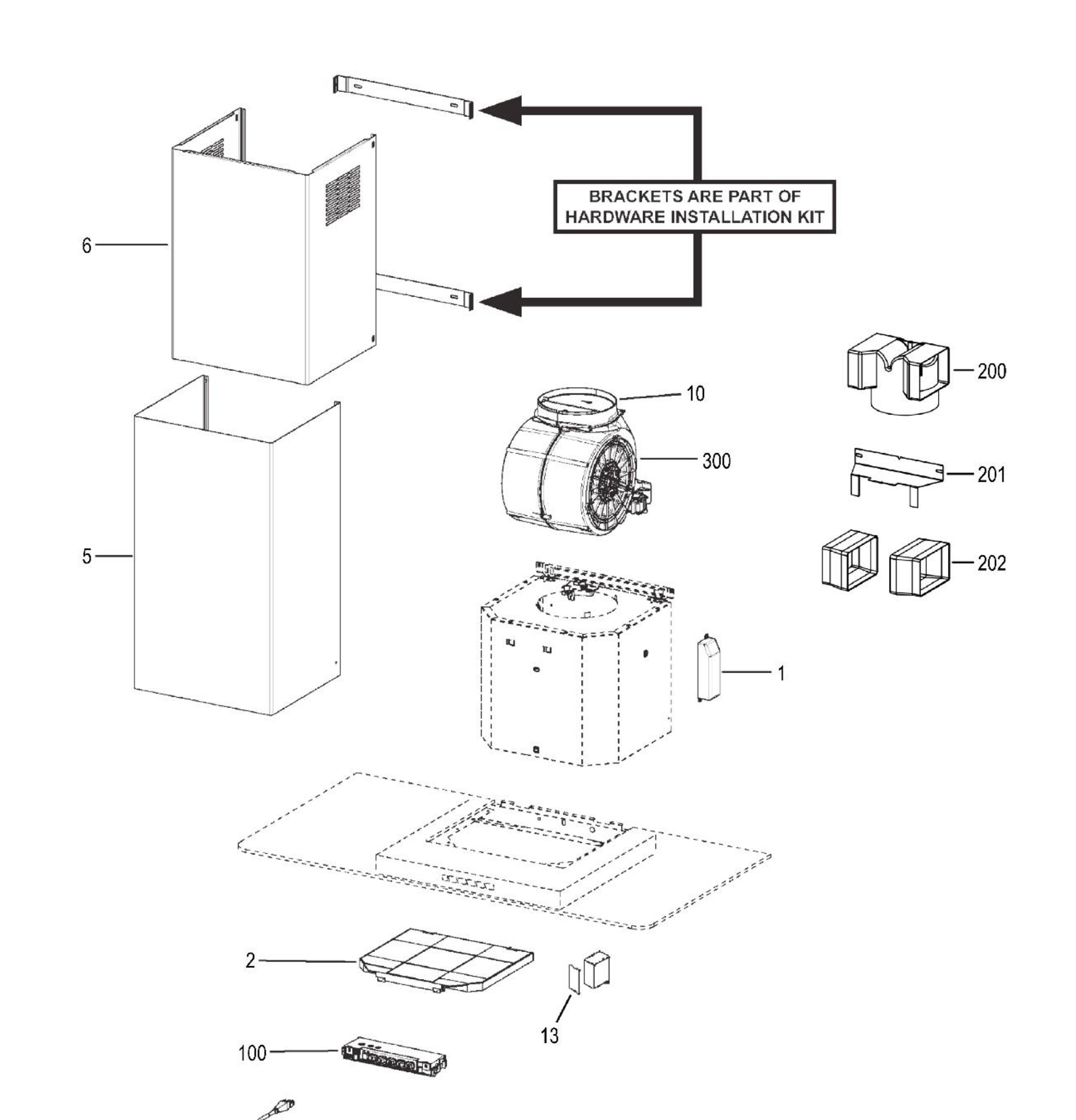 PVW7361SJ1SS Exploded View 1 appliance exploded-view parts diagram
