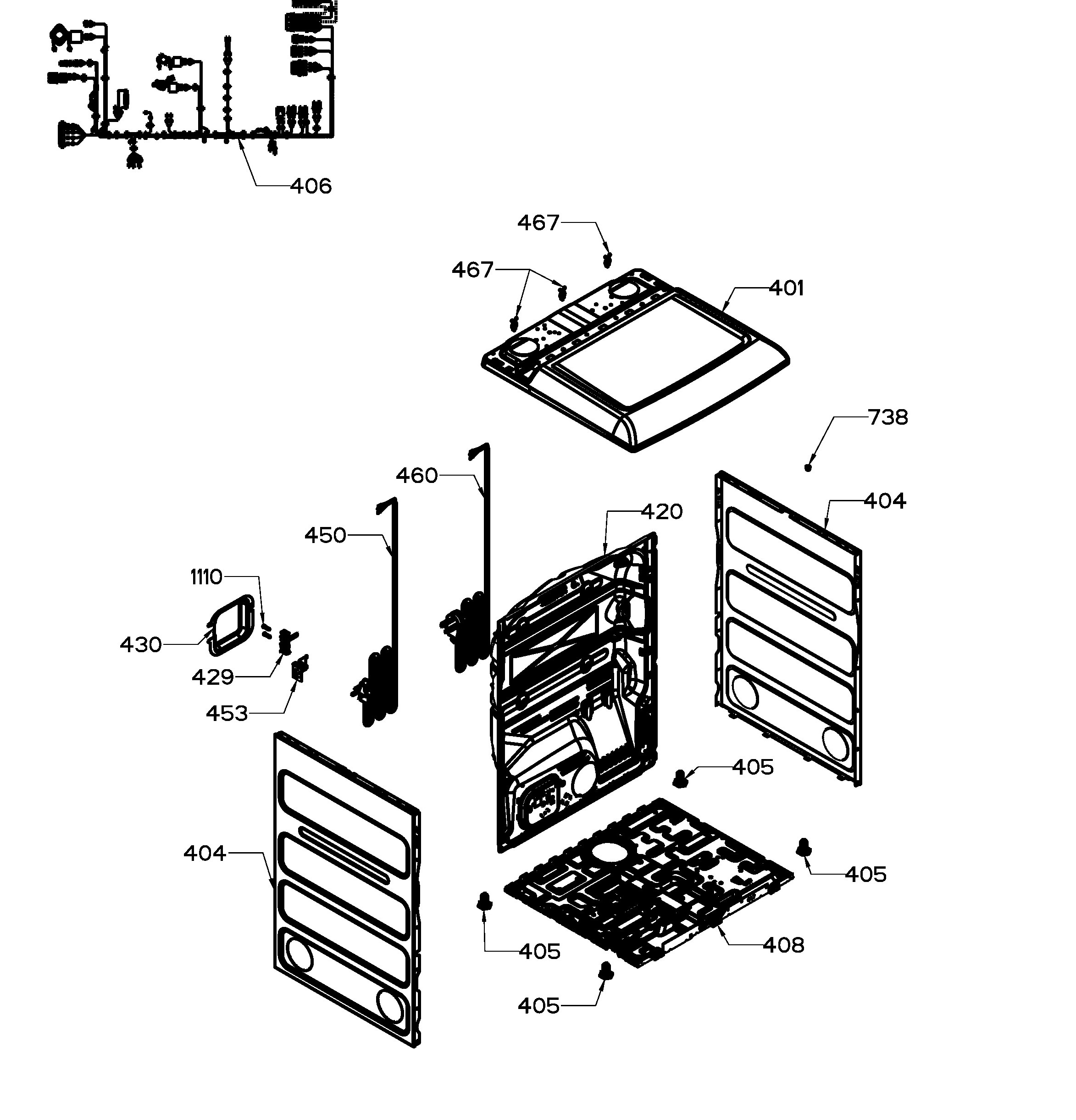 SME17R8MSBBT00 Exploded View 4 appliance exploded-view parts diagram