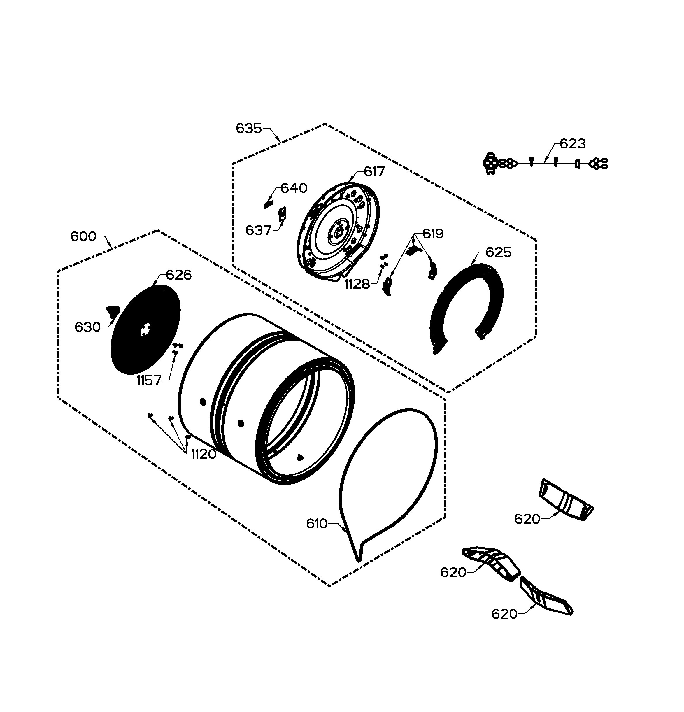 SME17R8MSBBT00 Exploded View 6 appliance exploded-view parts diagram