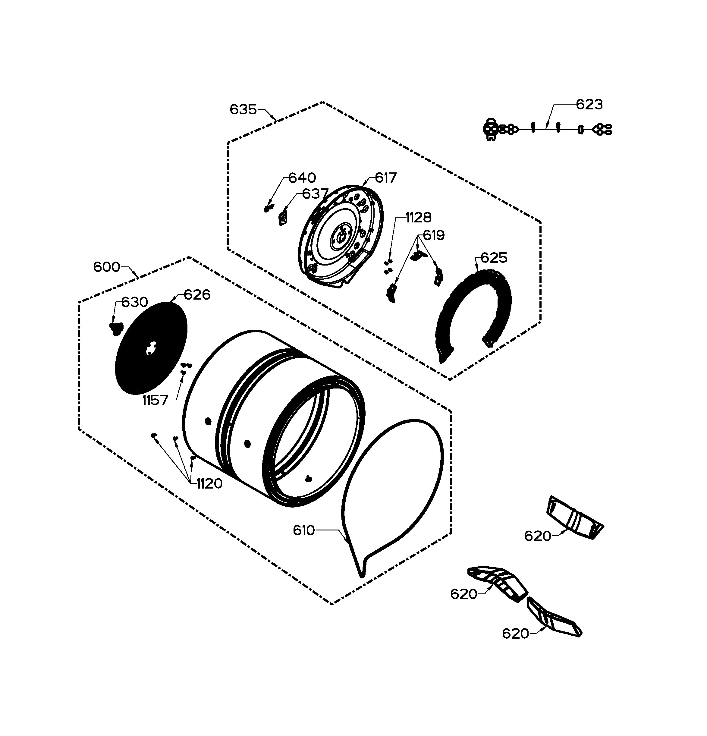 SME17R8MSDBT00 Exploded View 6 appliance exploded-view parts diagram