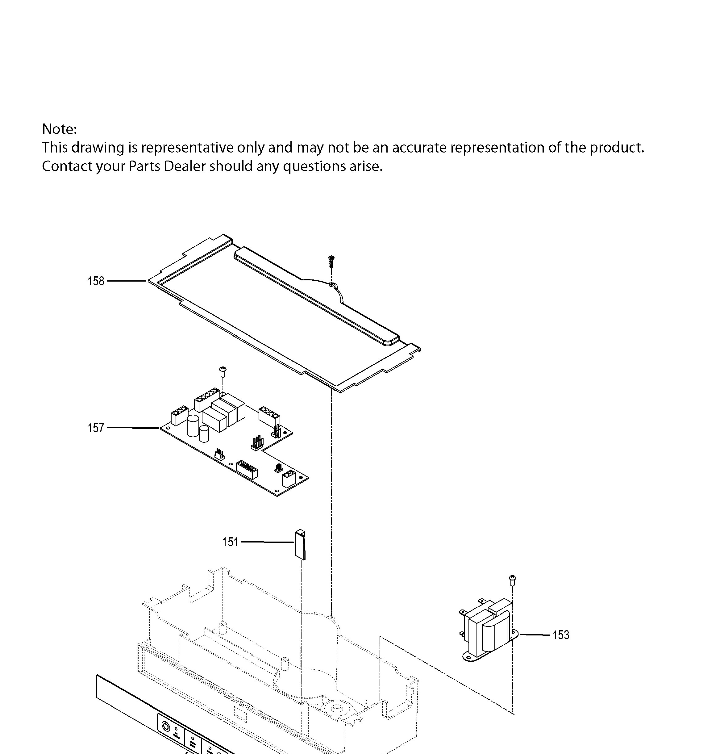 UCC15NJBII Exploded View 4 appliance exploded-view parts diagram