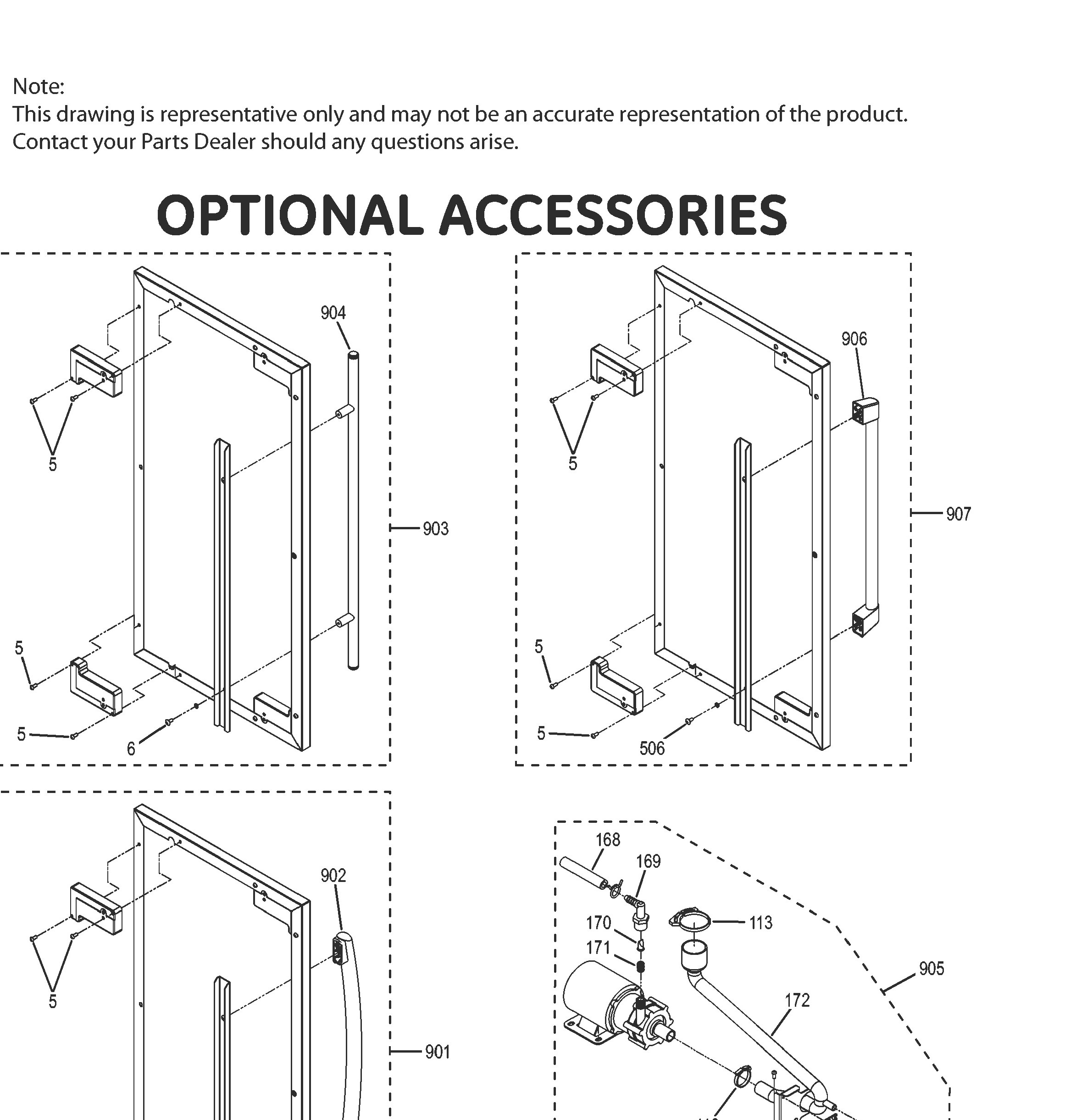 UCC15NJBII Exploded View 1 appliance exploded-view parts diagram